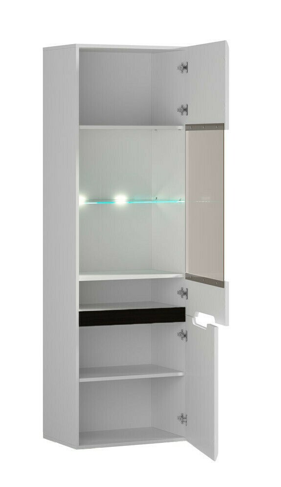 Tall Glass Display Cabinet Unit LED Light Modern White Gloss Black Brown Insert Azteca -Living Room Furniture Store AAHKMJXYDAFdJAOAIMEbOAchJdpzcxeaGAN93tAr4QXGWPFP 2GQ0 dXvy0qgwN4vqy8seDwDnF fMGB2jqQC9SrseXYTvquPkra4O0Wpum5rg==