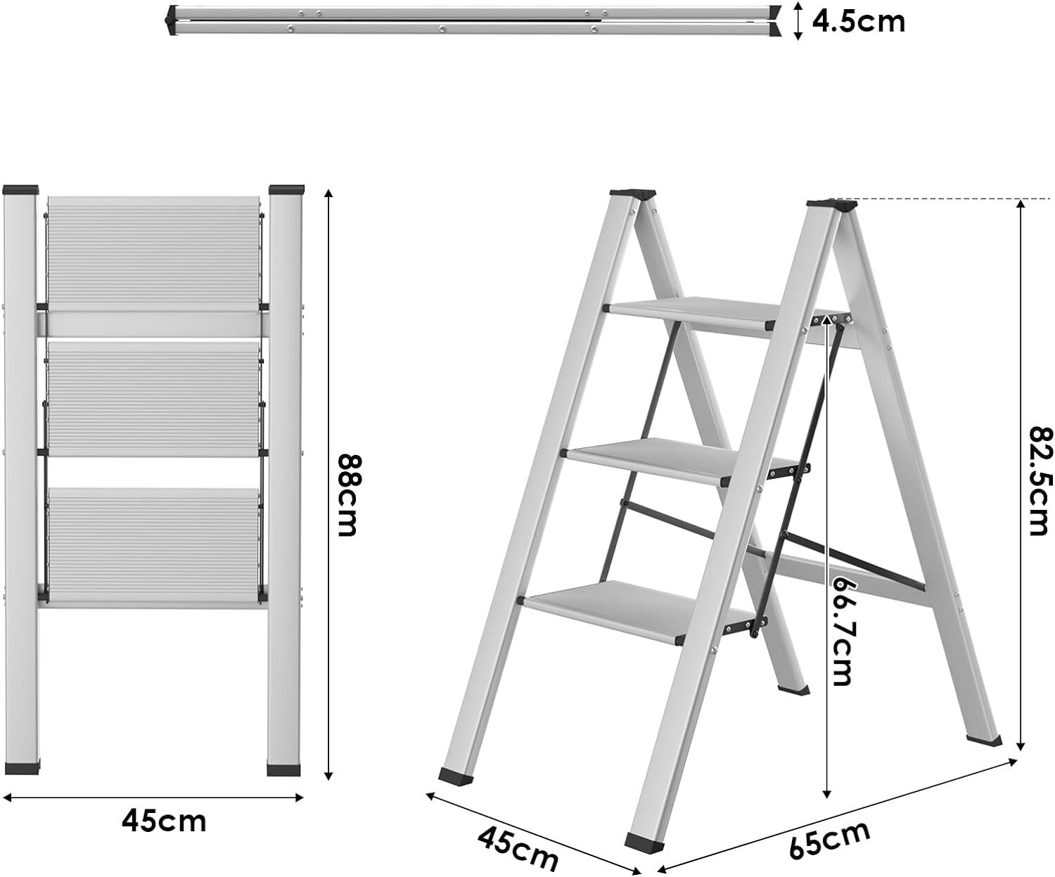 Scala a 3 gradini