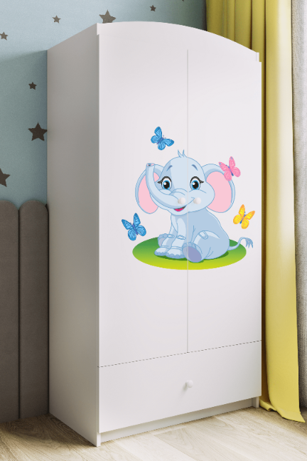 Armoire enfant blanc