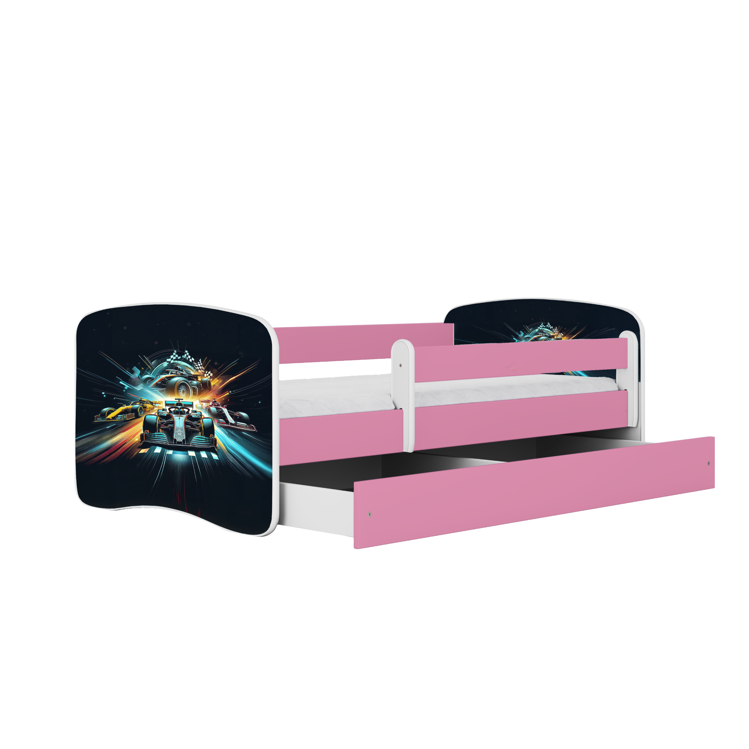 Lit enfant rose