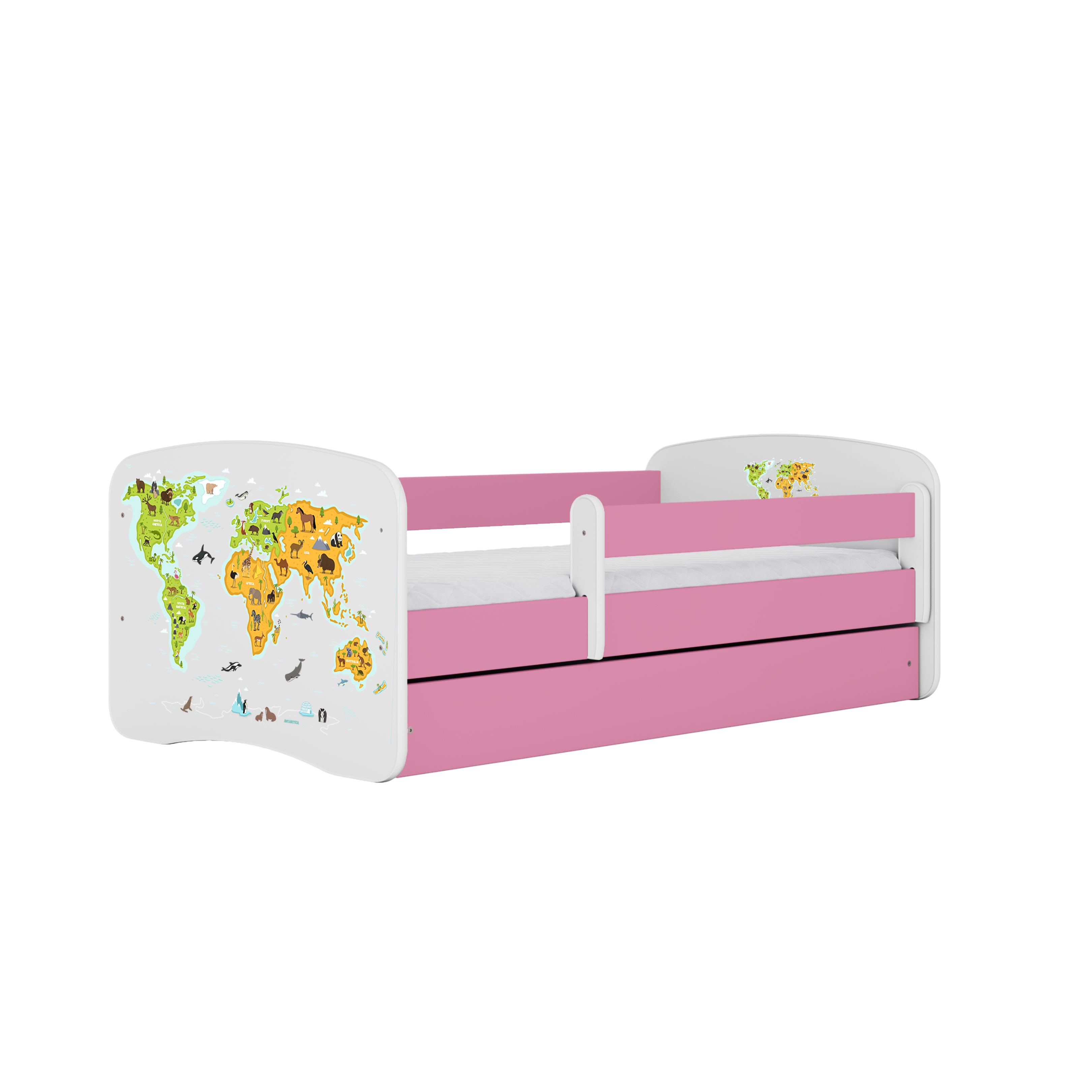 Lit enfant rose