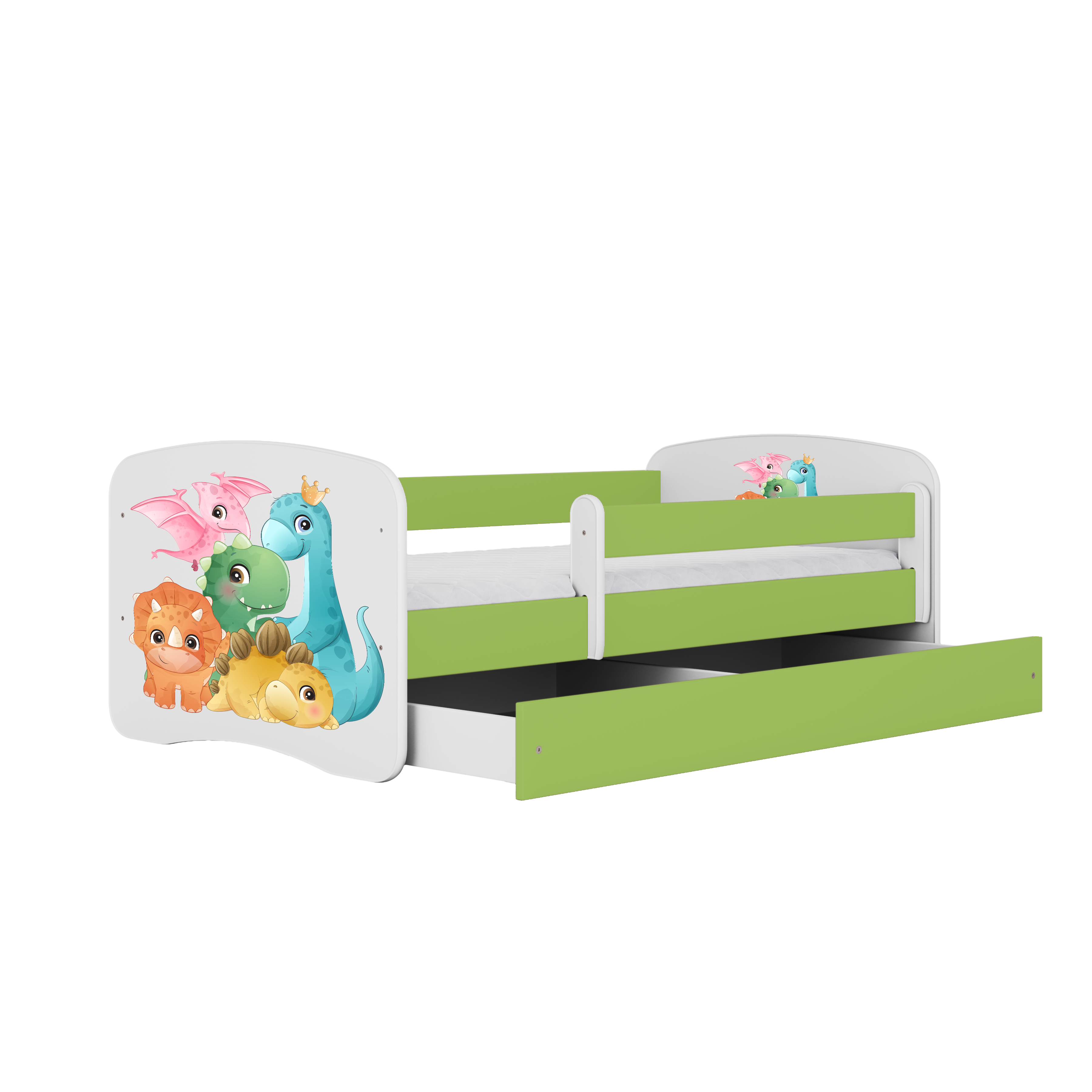 Lit enfant vert