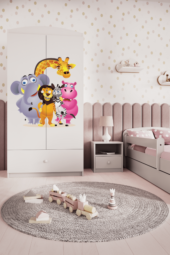Armoire enfant blanc