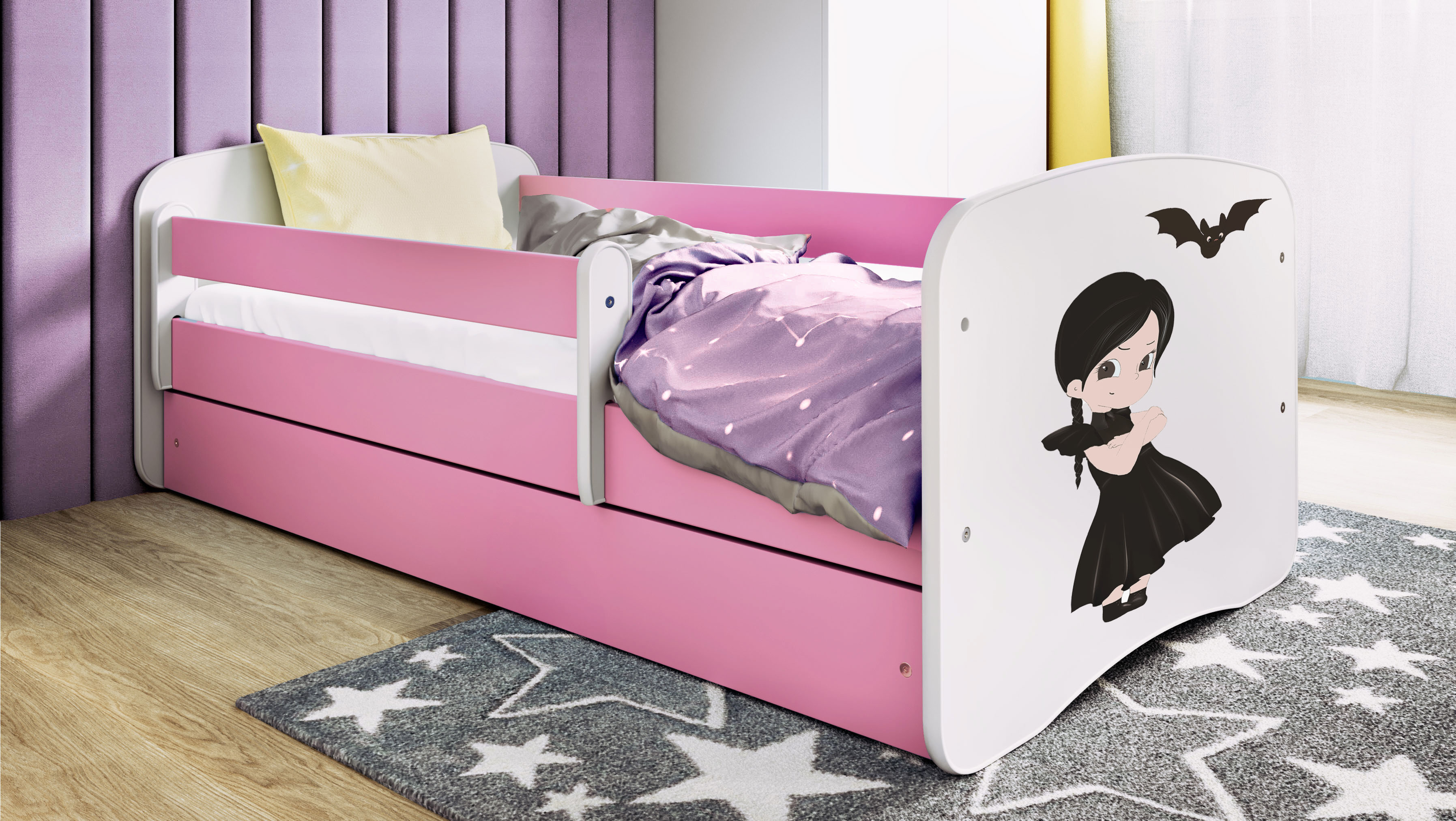 Lit enfant 70 x 140 cm, motif Style gothique, vue 2