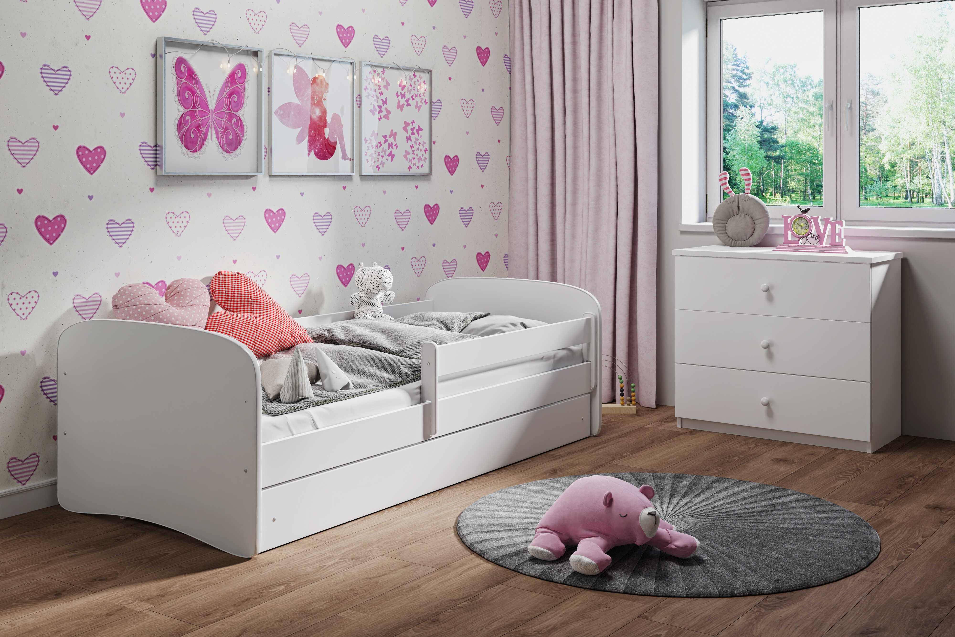 Lit enfant blanc