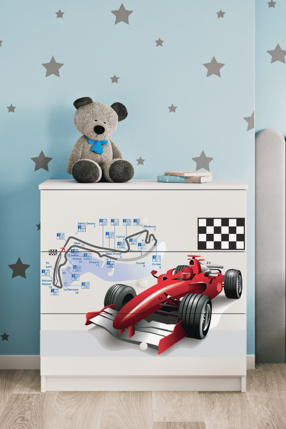 Kinderkommode Weiß