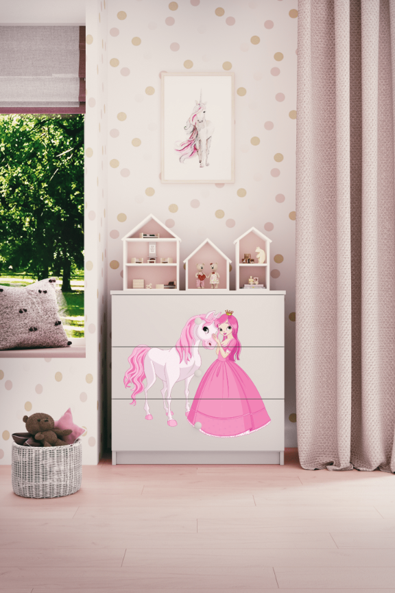 Kinderkommode Weiß