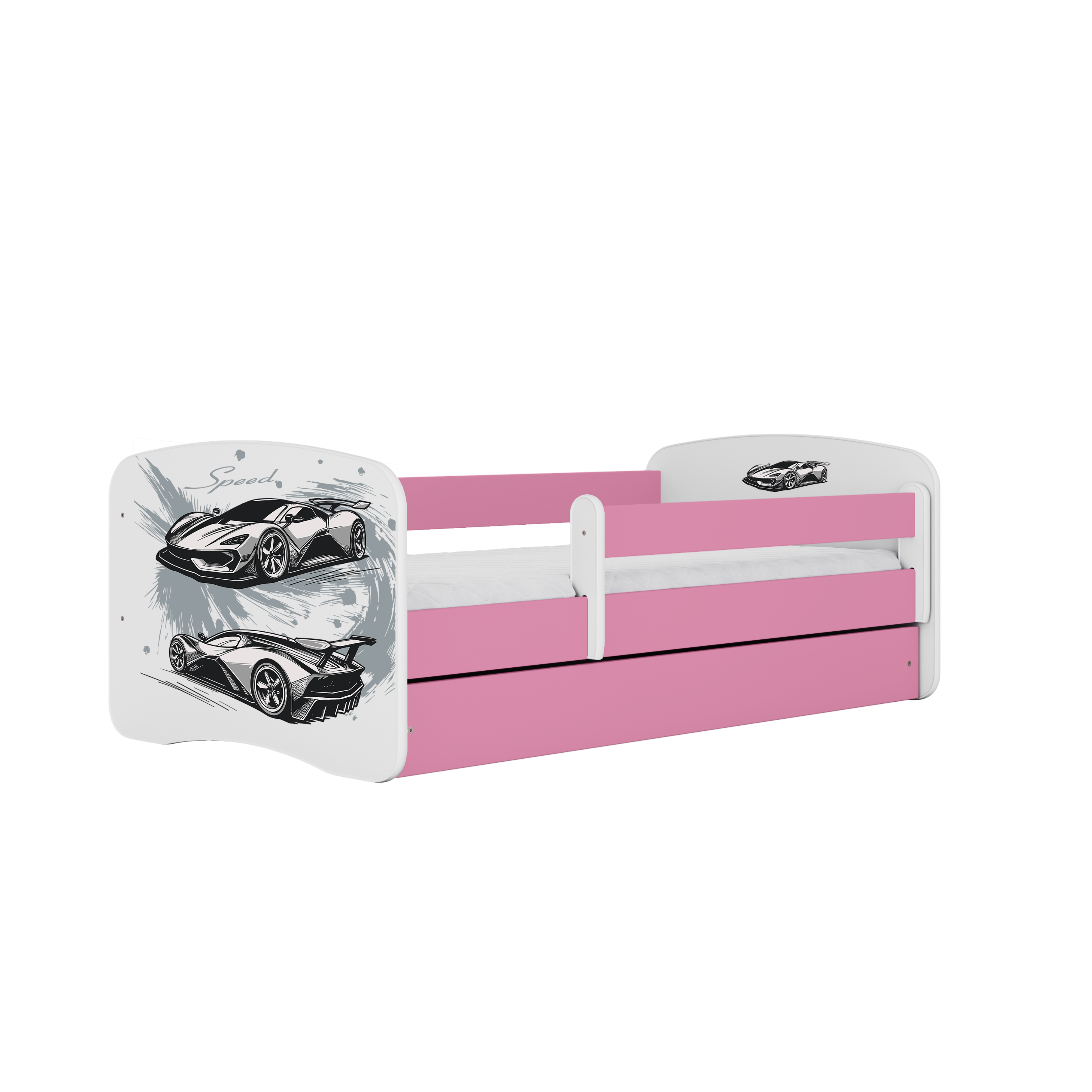 Lit enfant rose