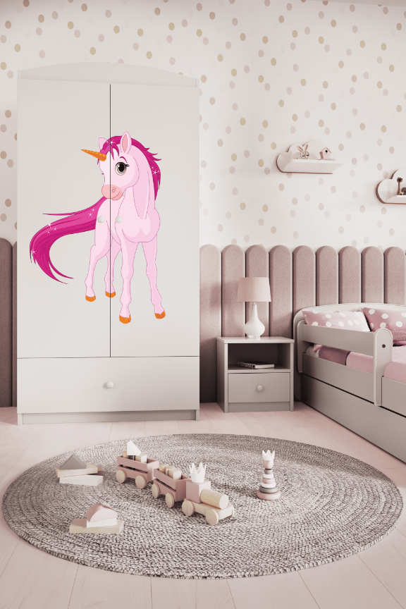 Armoire enfant blanc