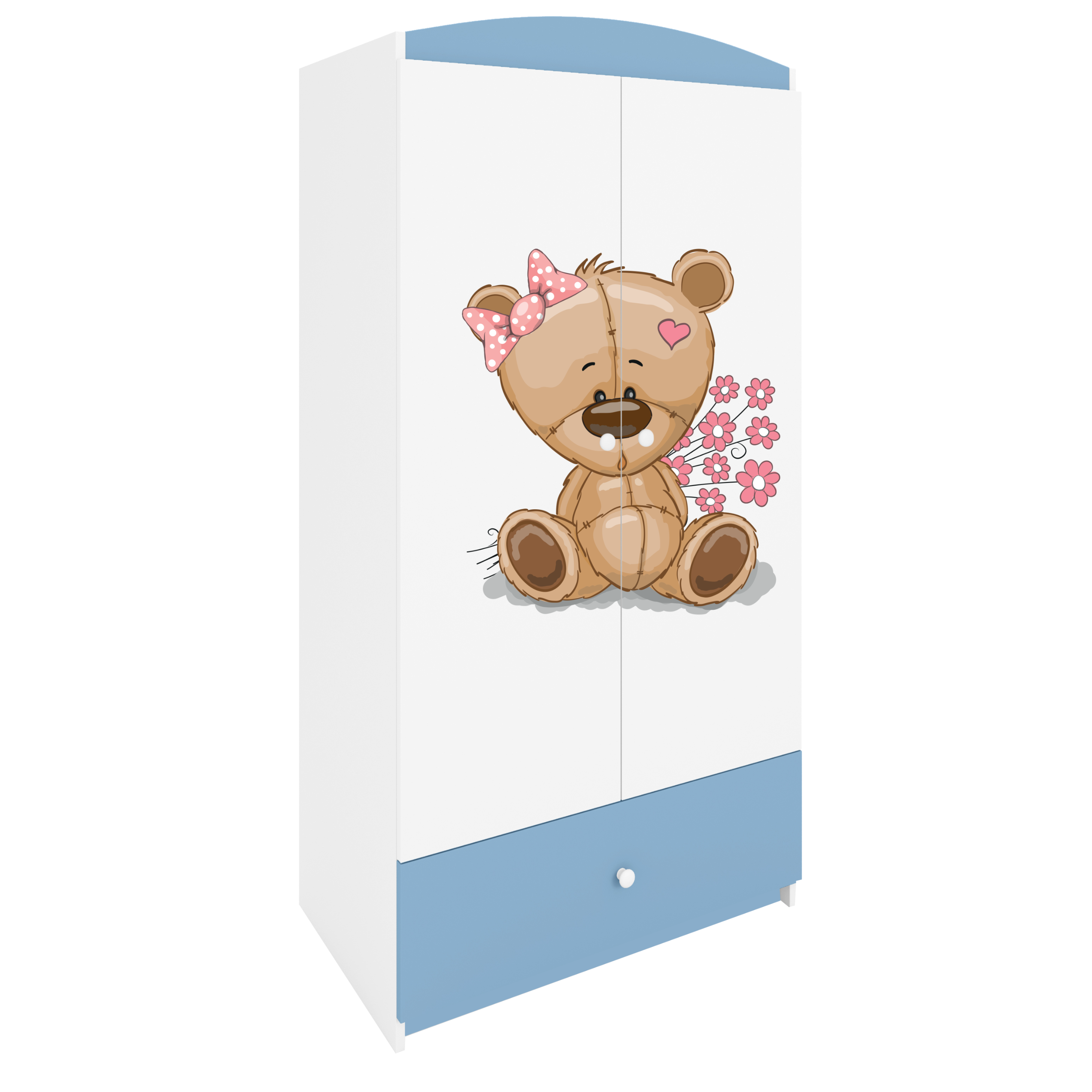 Armoire enfant bleu