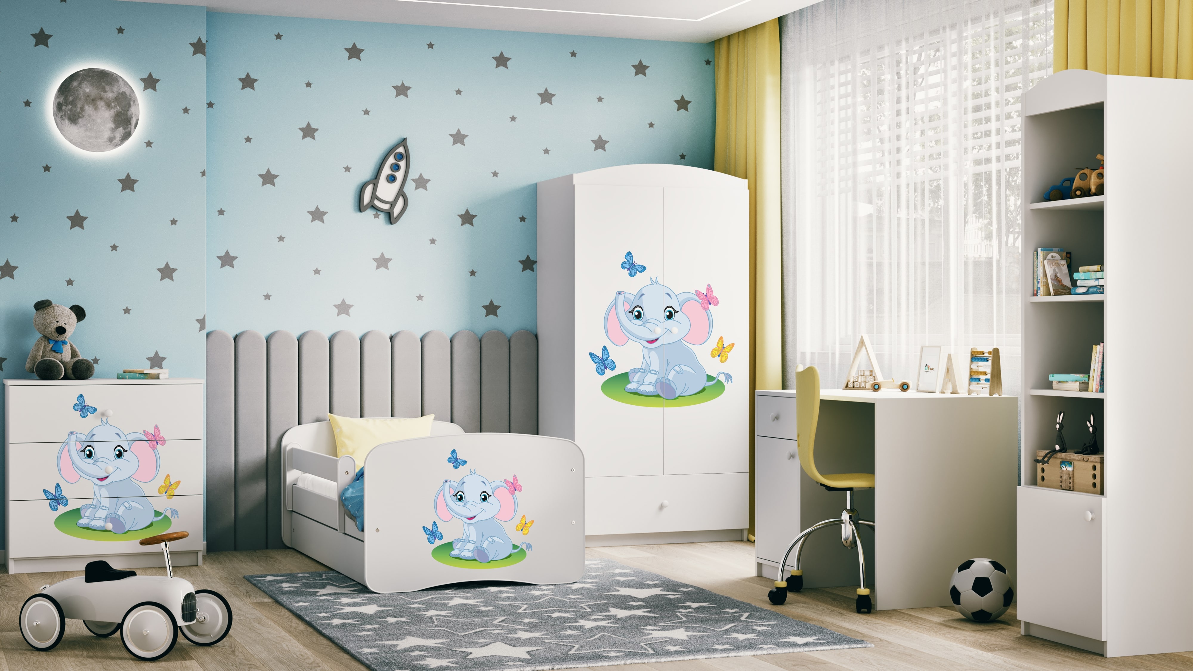 Kinderkommode Weiß
