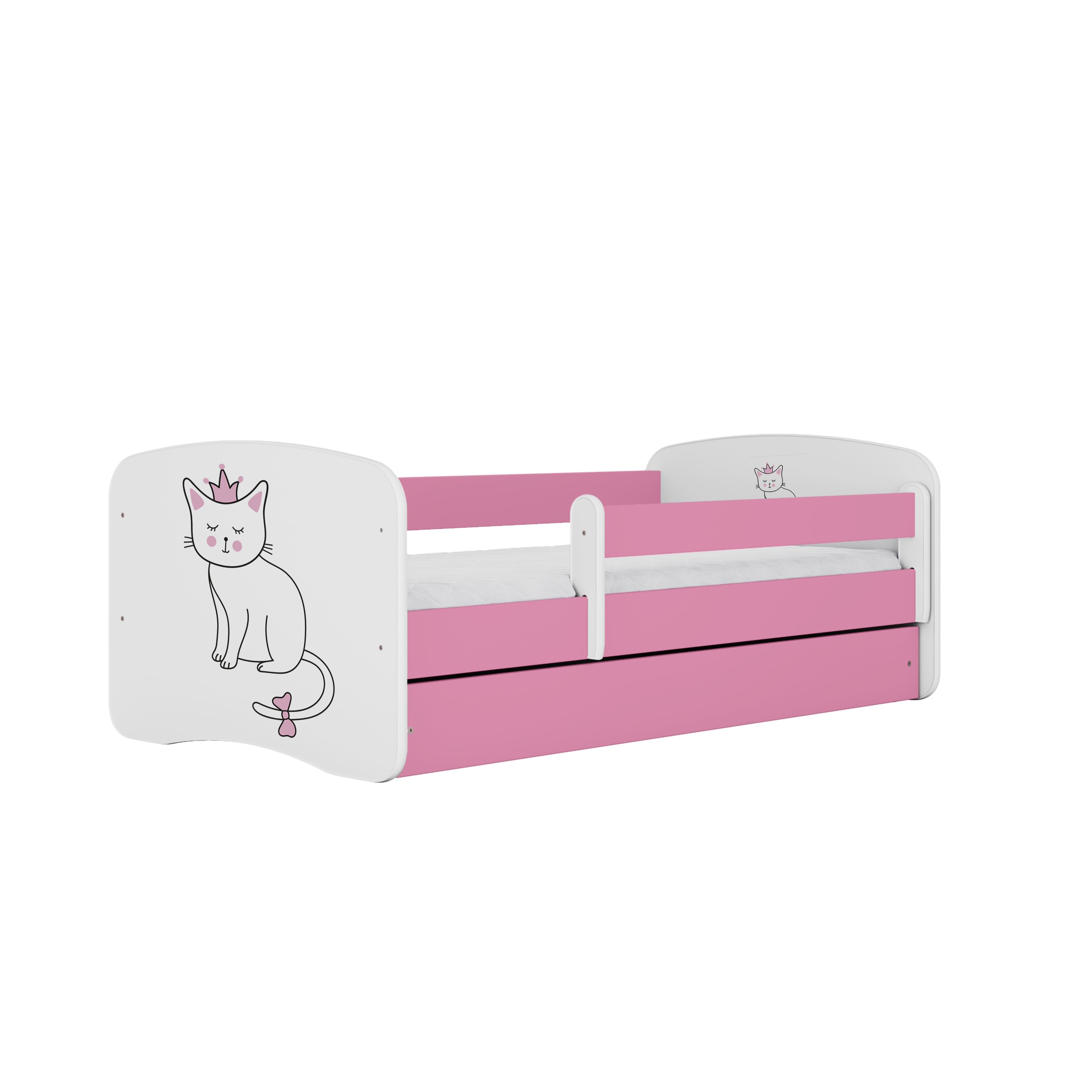 Lit enfant 80 x 180 cm, motif Chat, vue 1