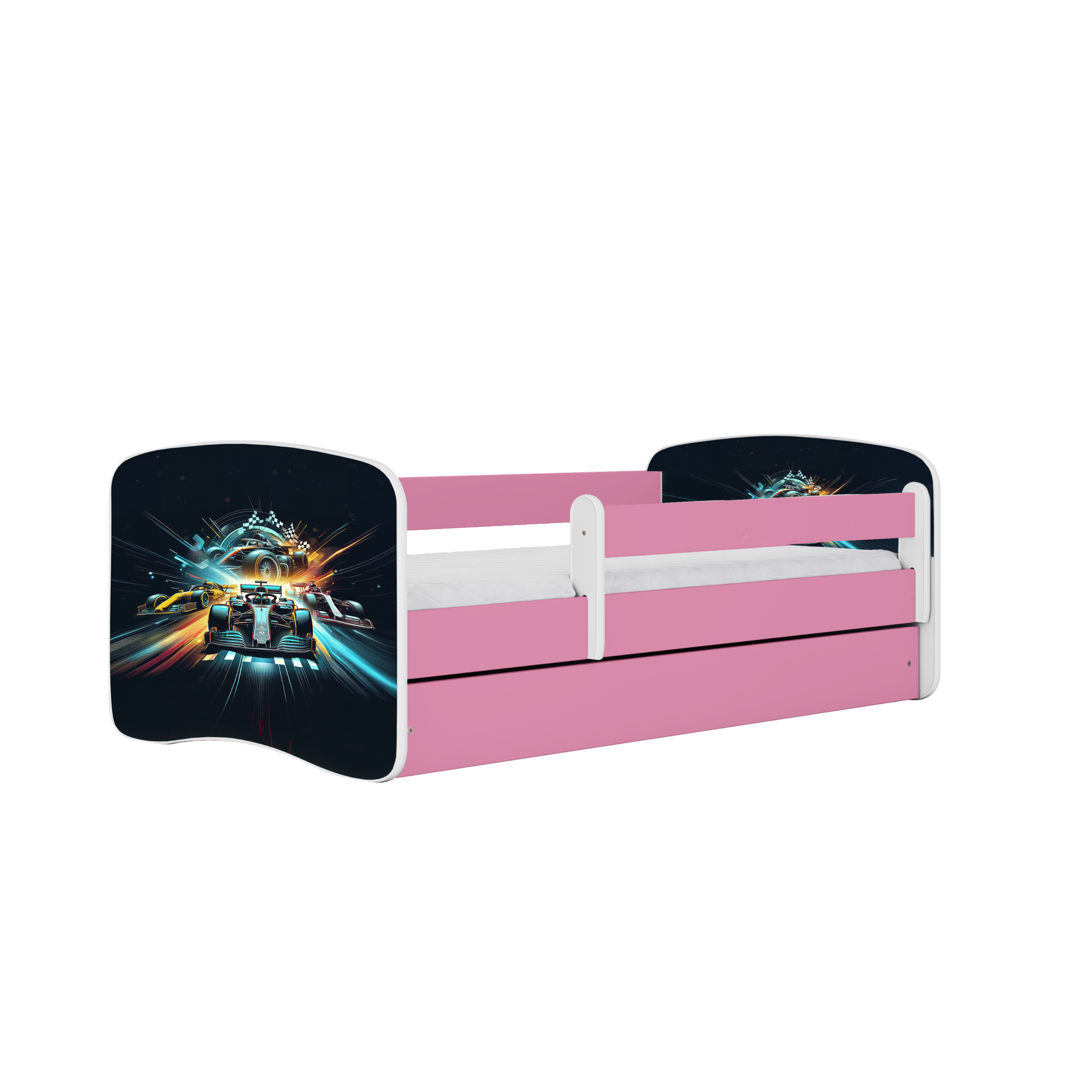 Lit enfant rose