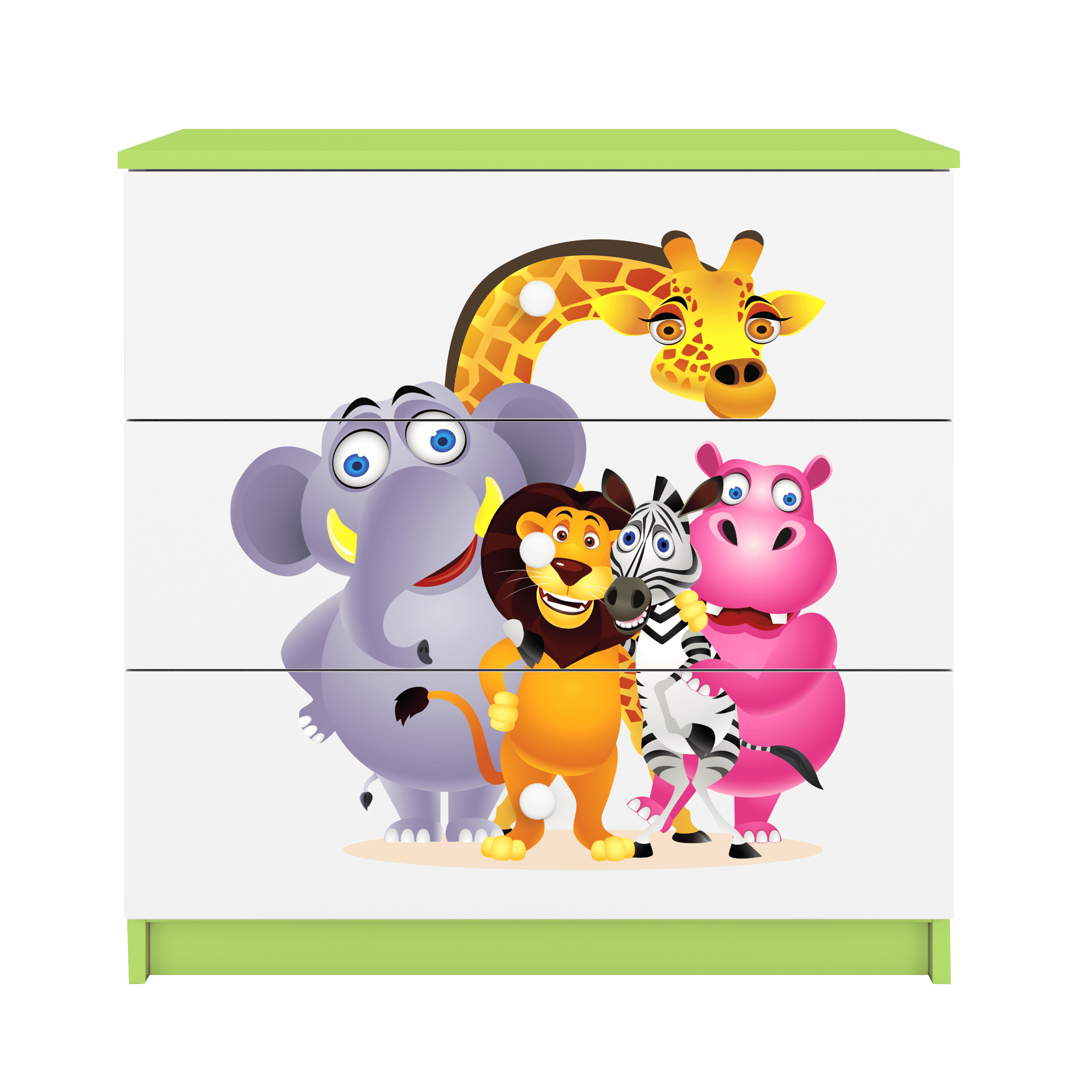Kinderkommode Grün