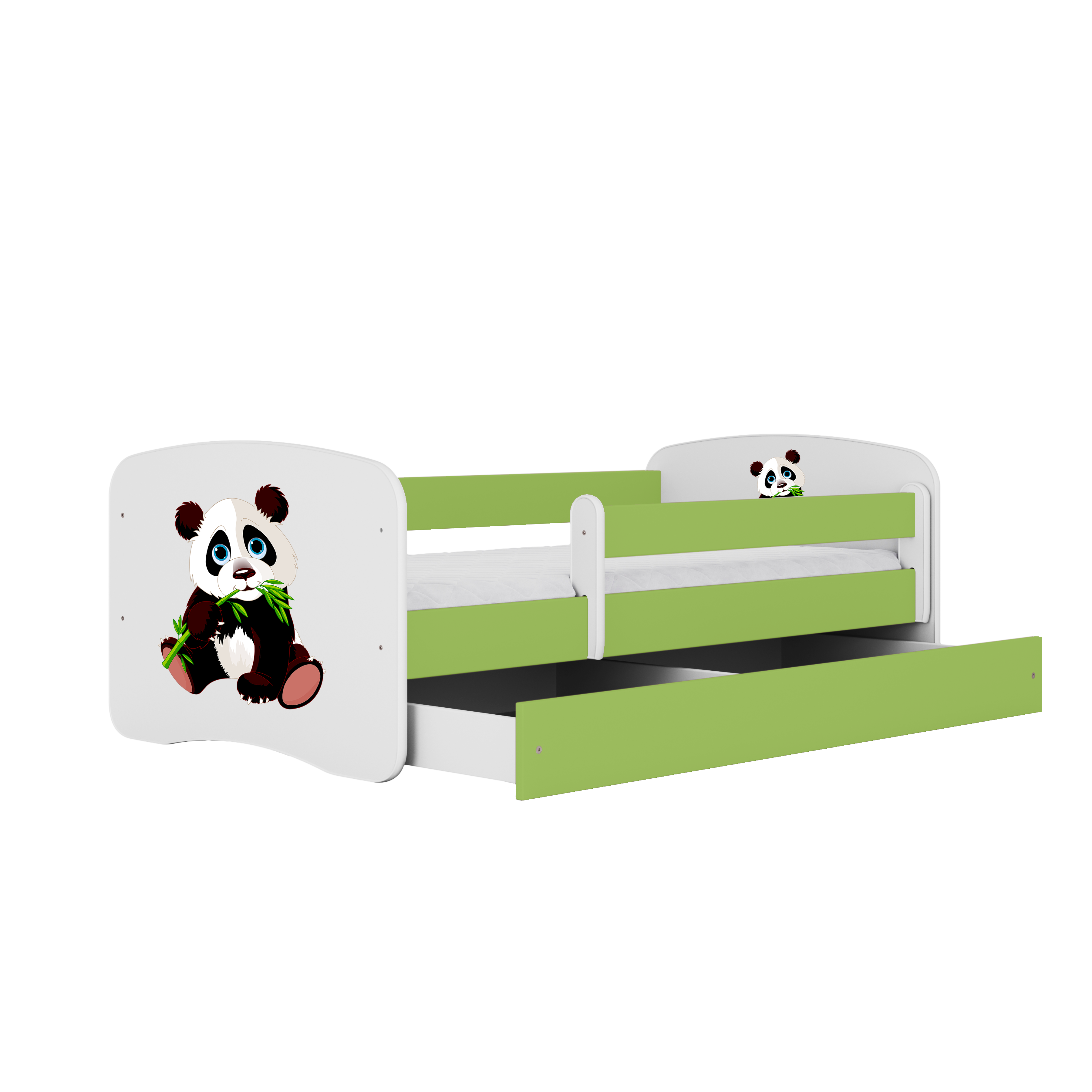 Lit enfant vert