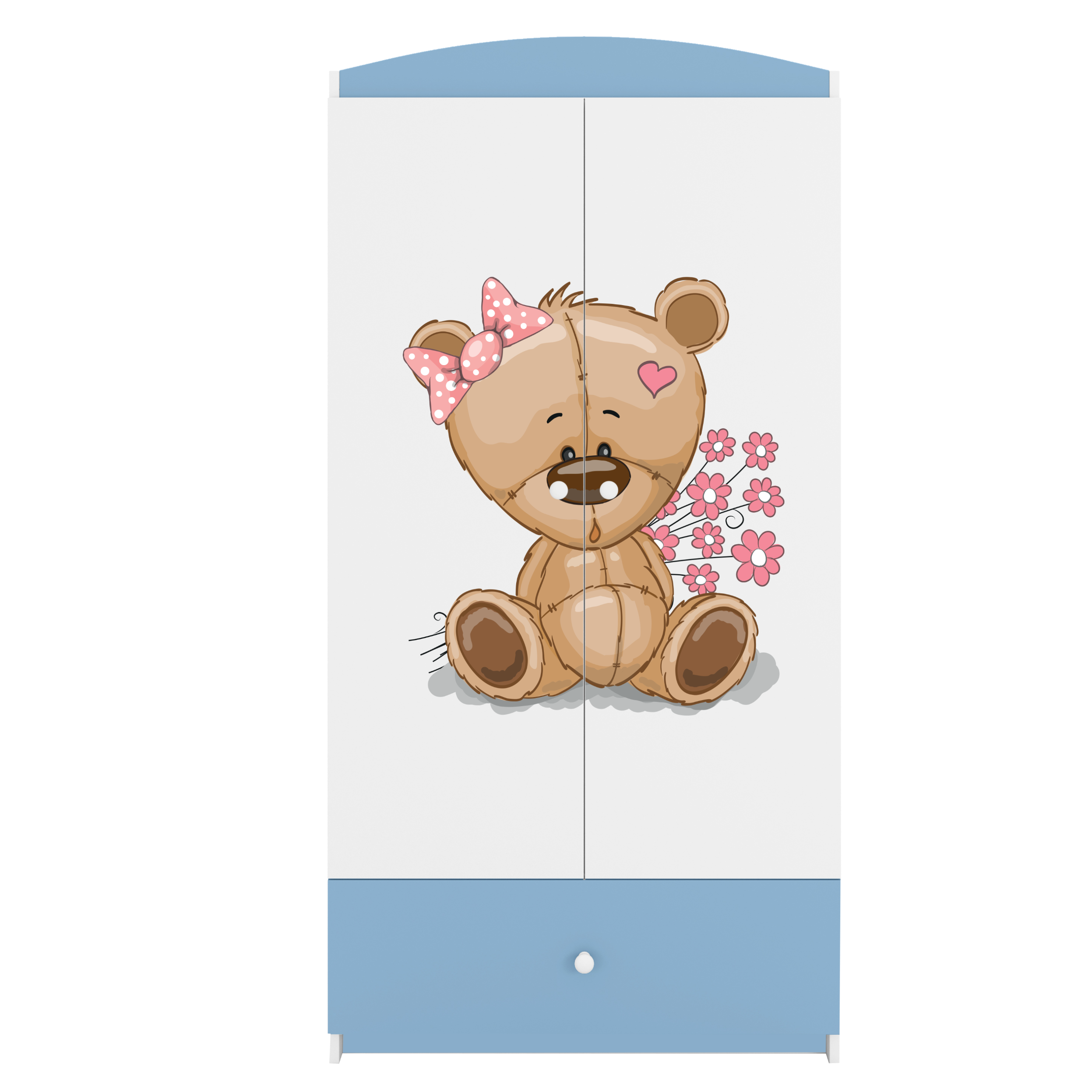 Armoire enfant bleu