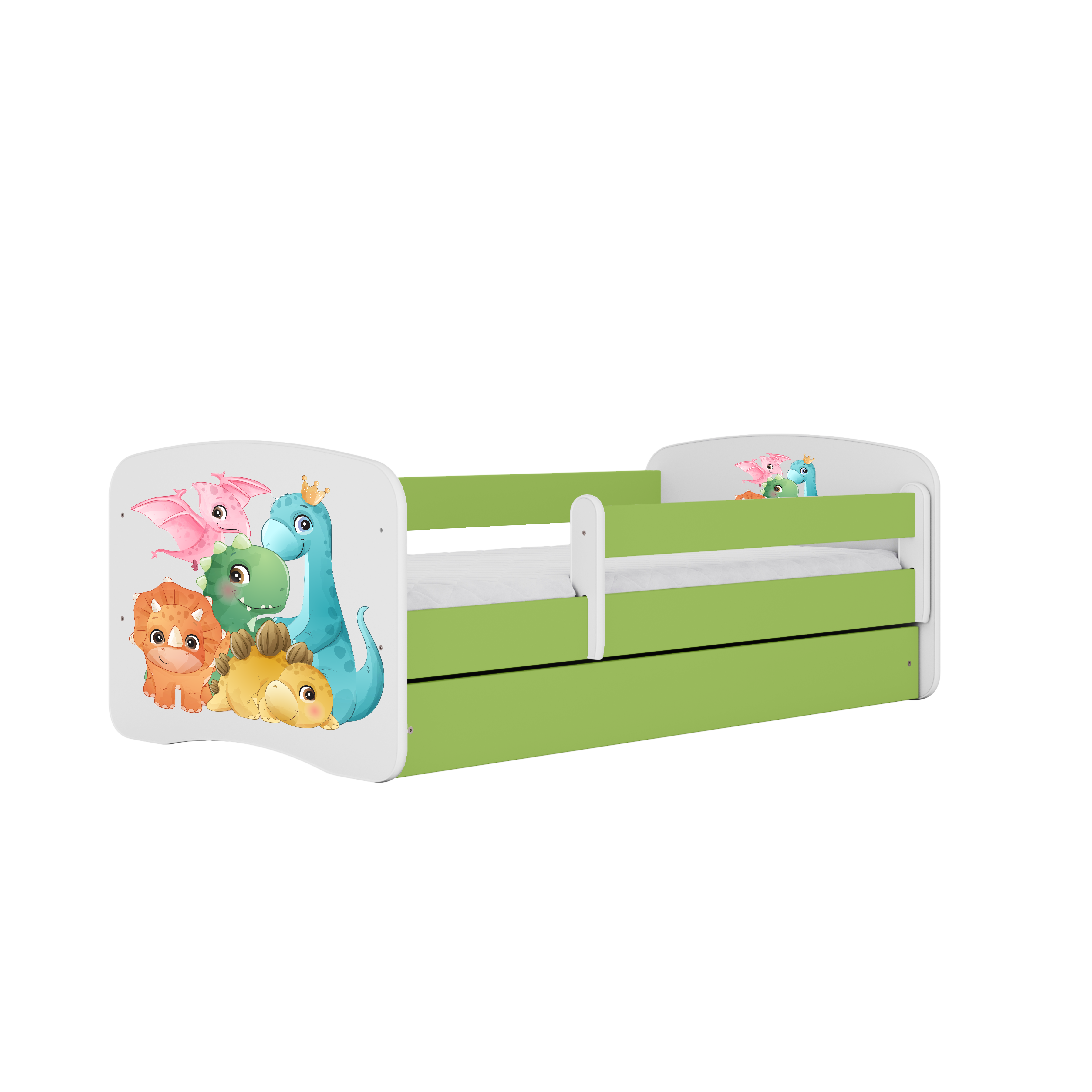 Lit enfant 70 x 140 cm, motif Dinosaure, vue 1