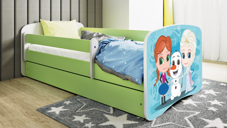 Lit enfant Vert