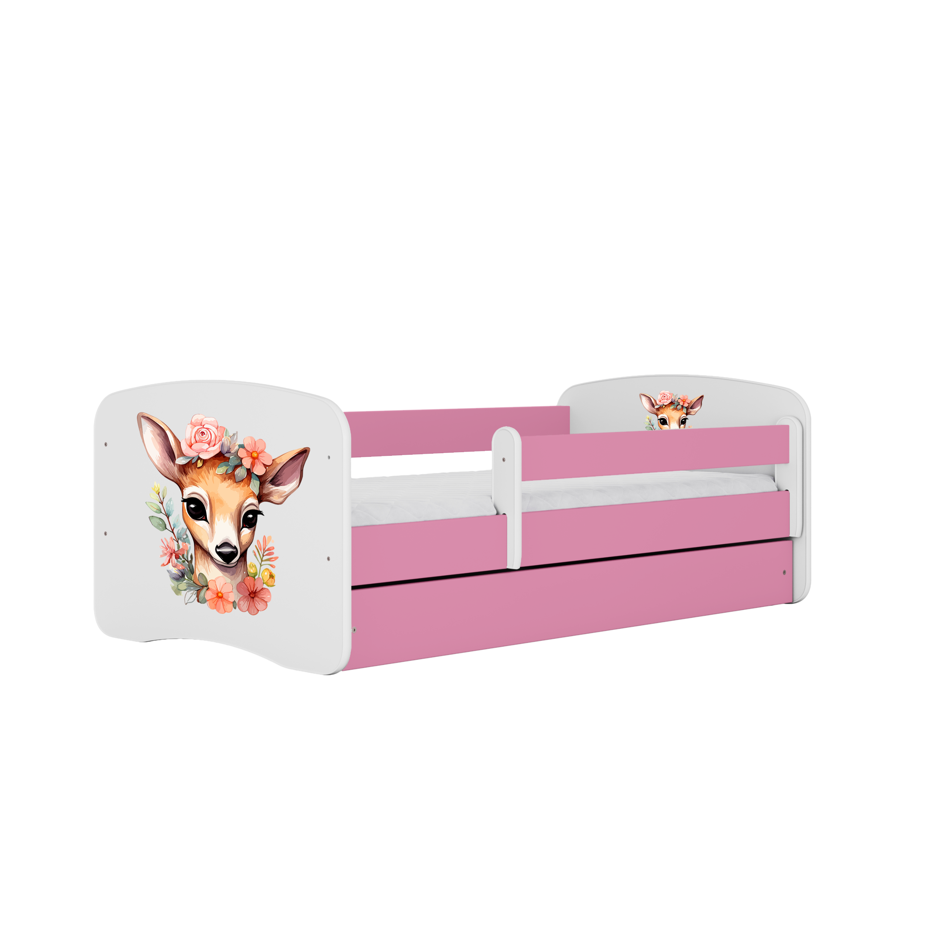 Lit enfant rose