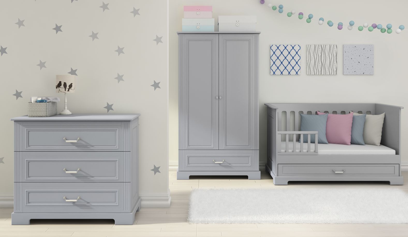 Armoire enfant blanc