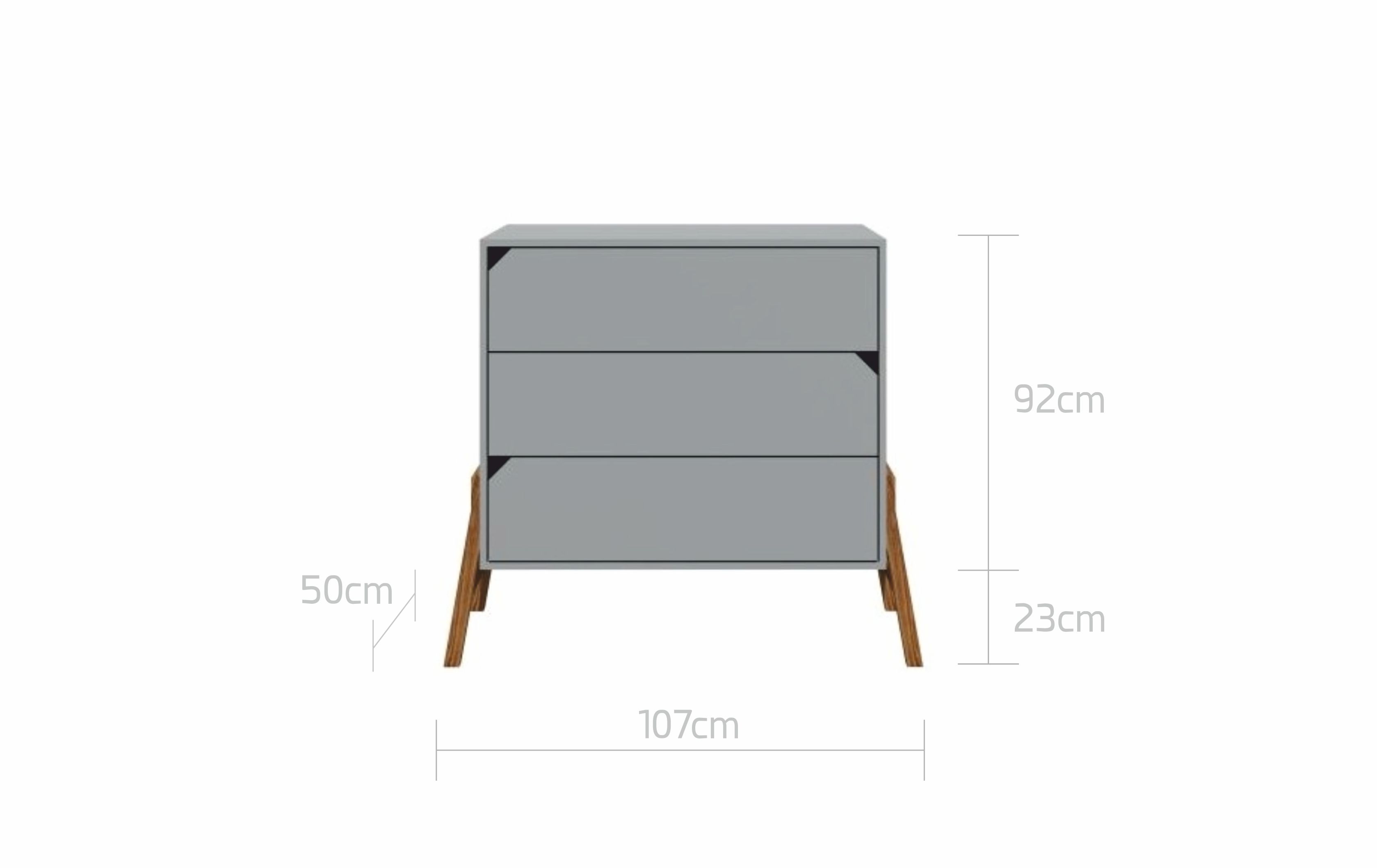Commode enfant bois, finition rustique