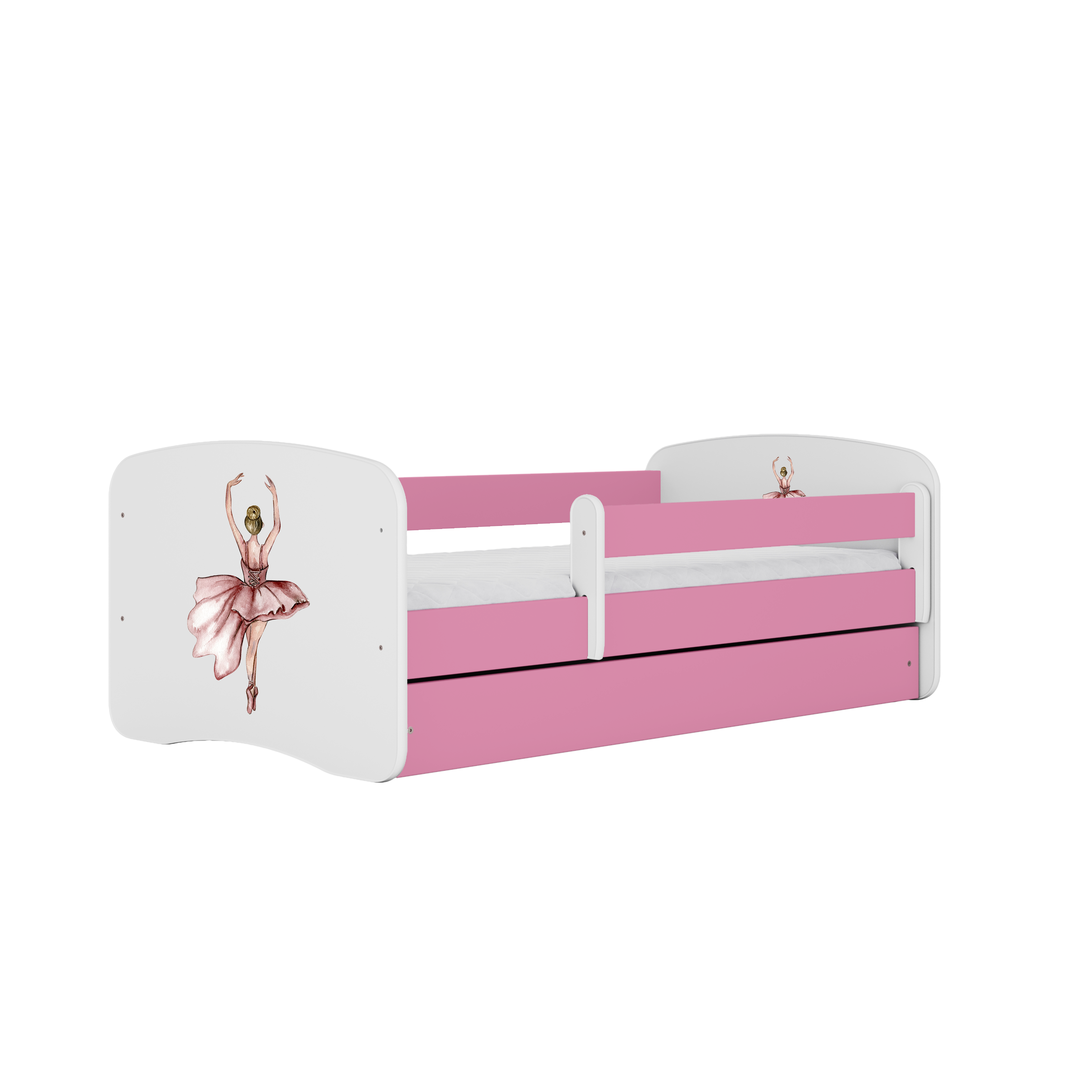Lit enfant 70 x 140 cm, motif Danseuse, vue 1