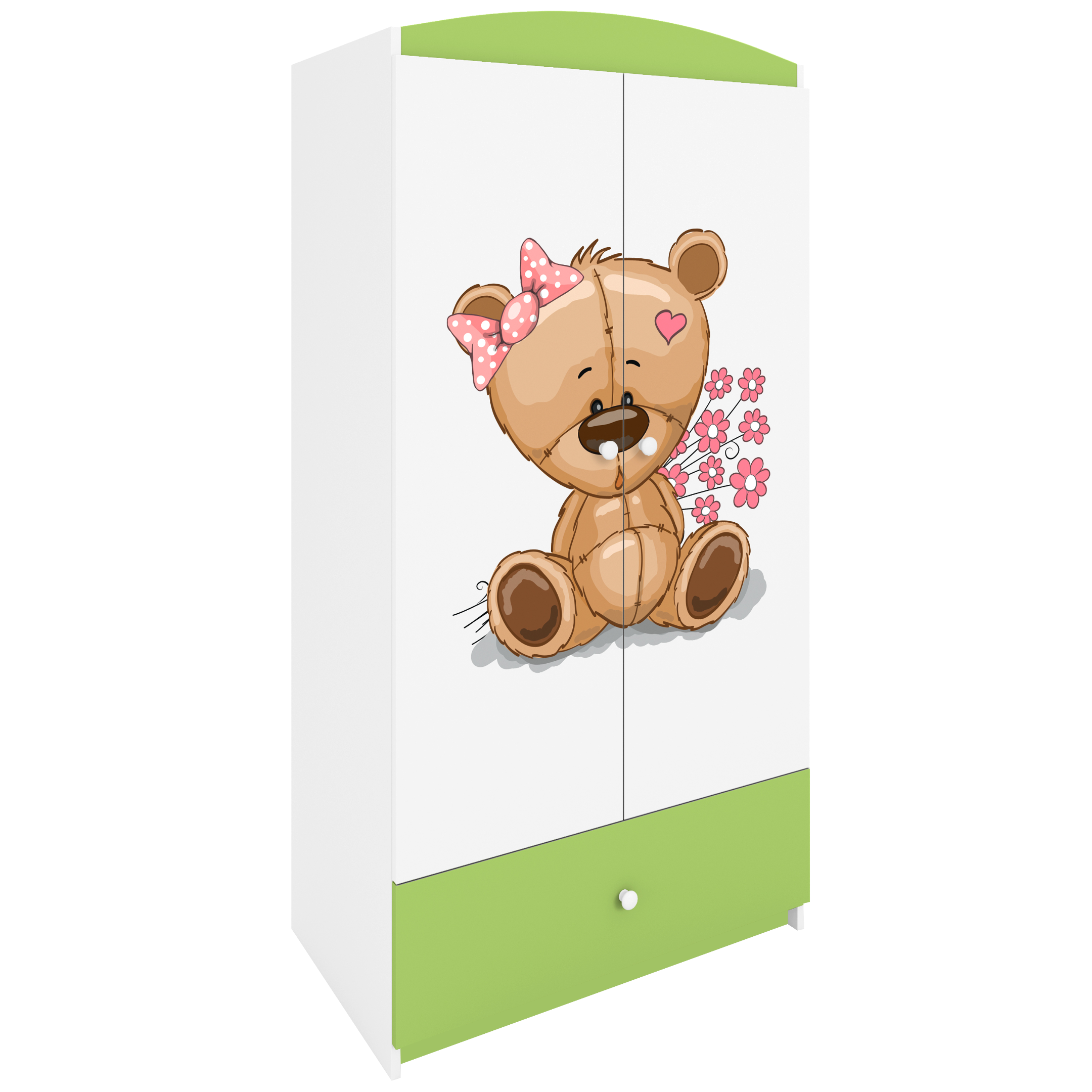 Armoire enfant vert