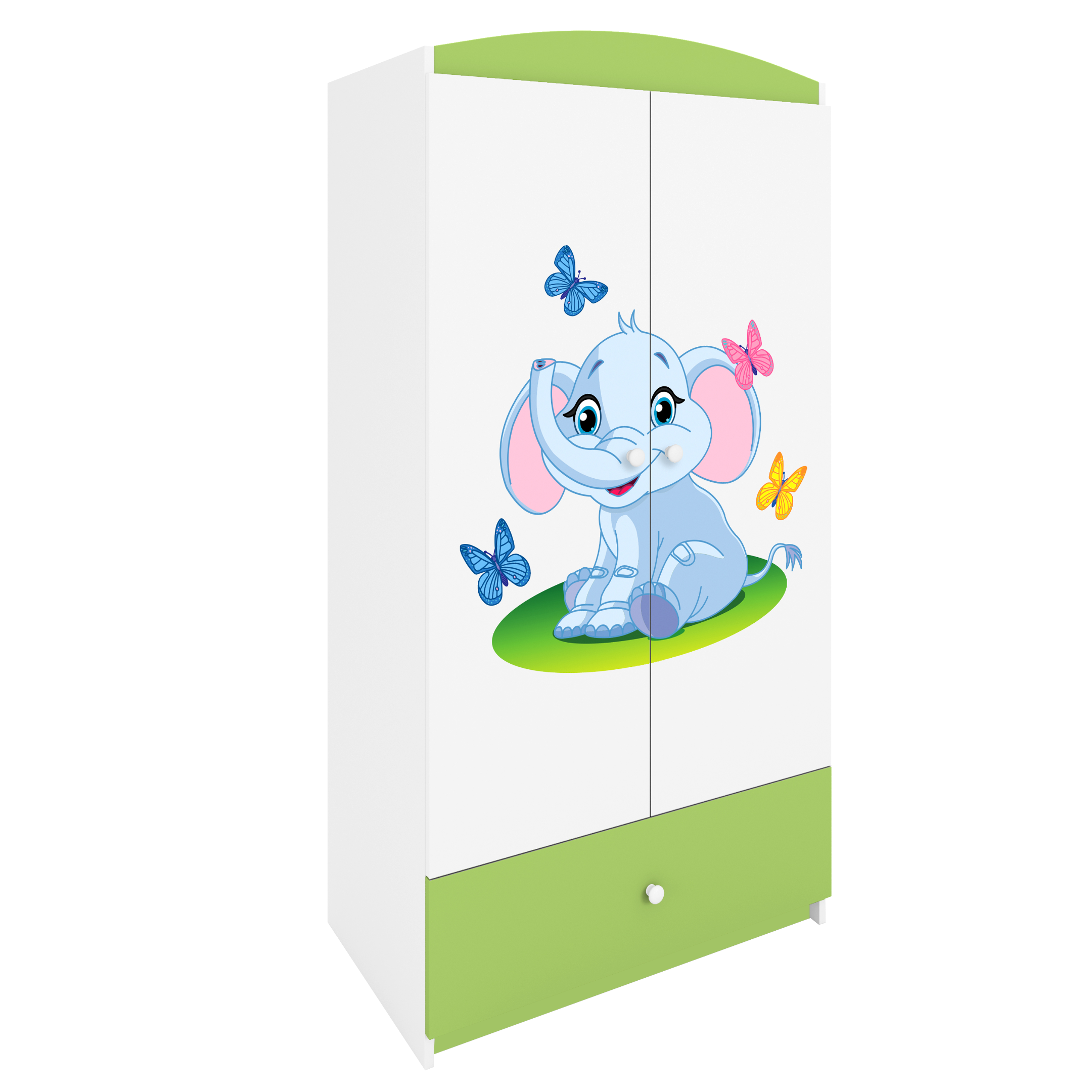 Armoire enfant vert