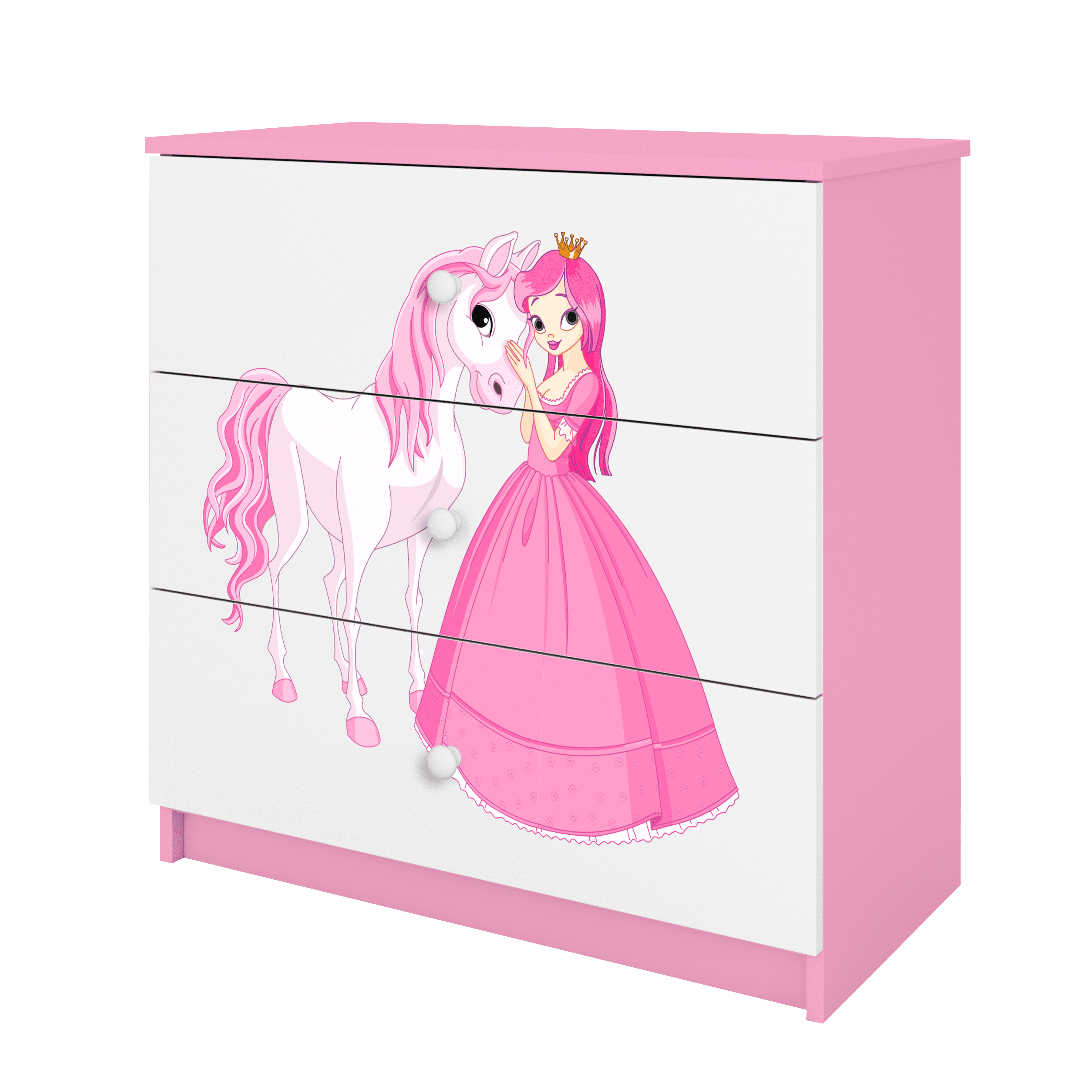 Kinderkommode Rosa