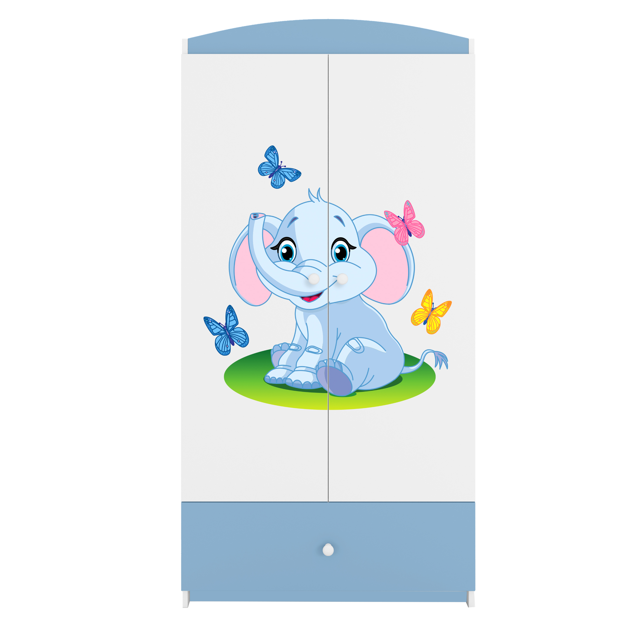 Armoire enfant bleu