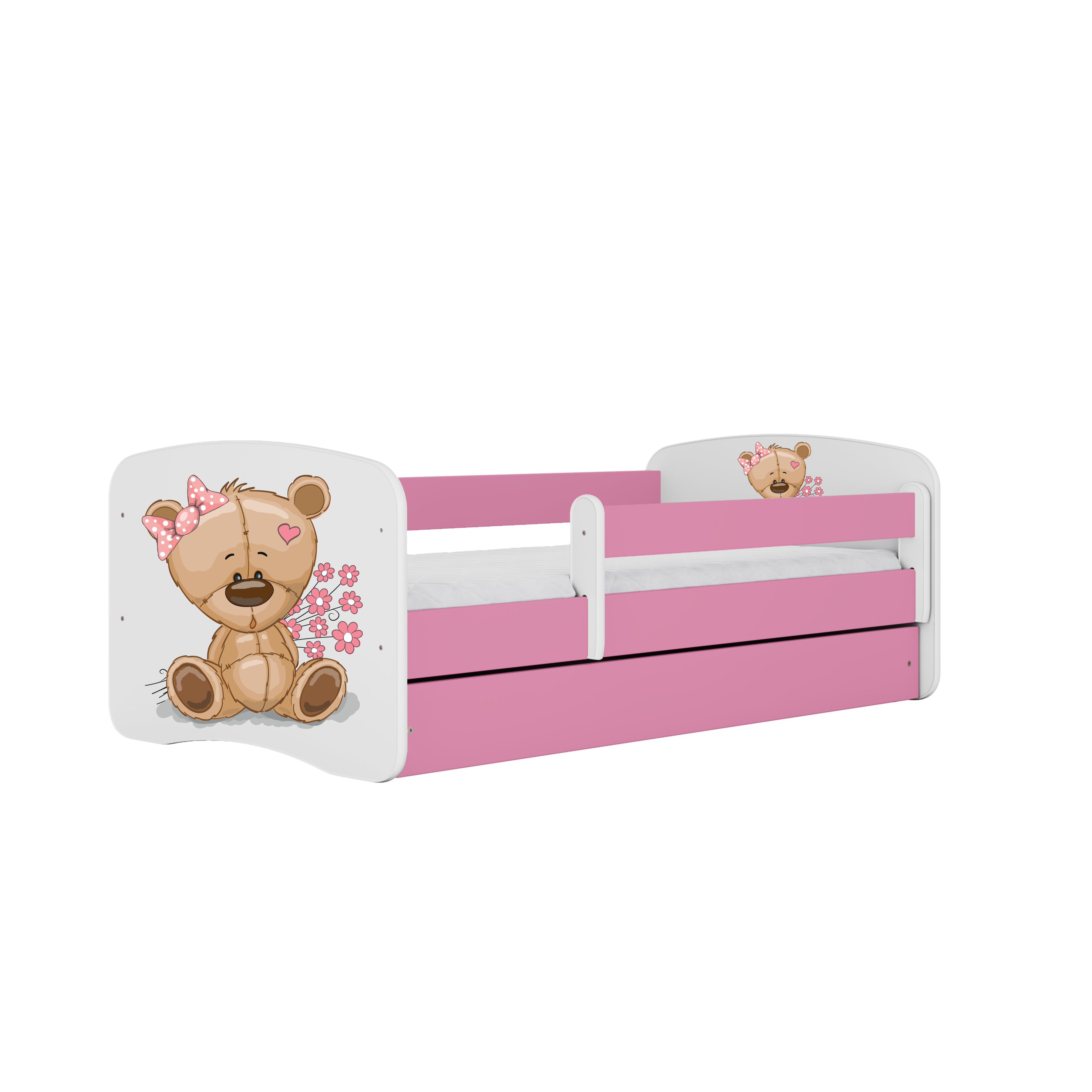 Lit enfant rose