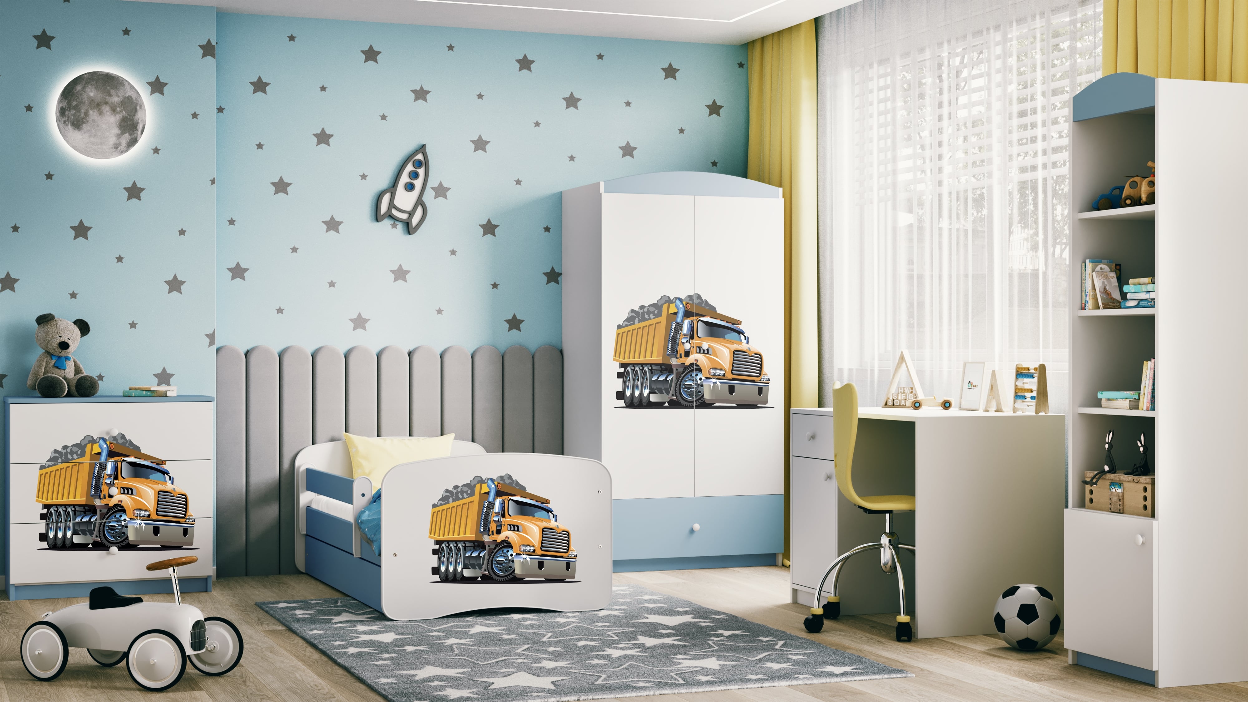 Kinderkommode Blau