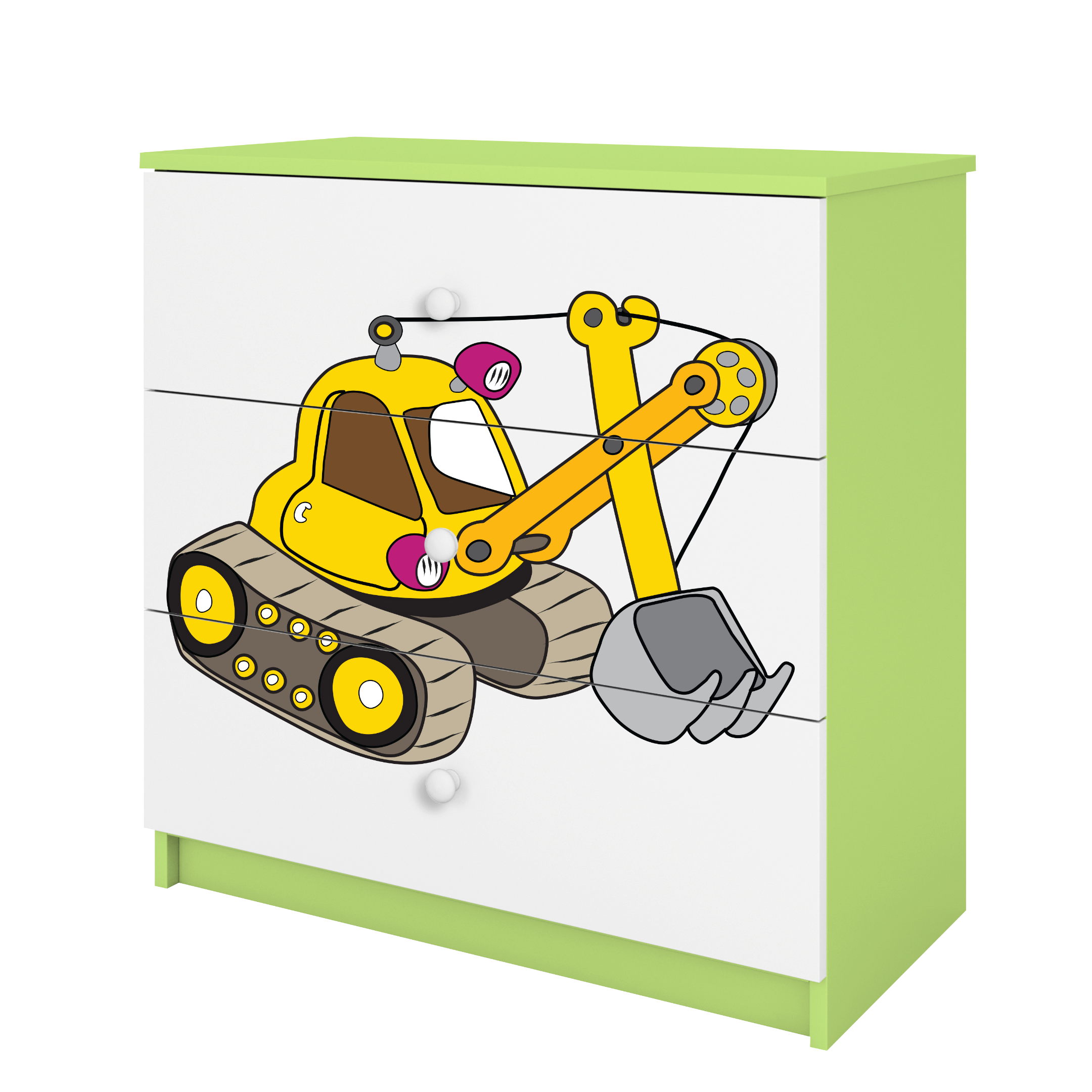 Kinderkommode Grün