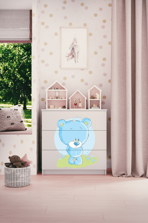 Kinderkommode Weiß
