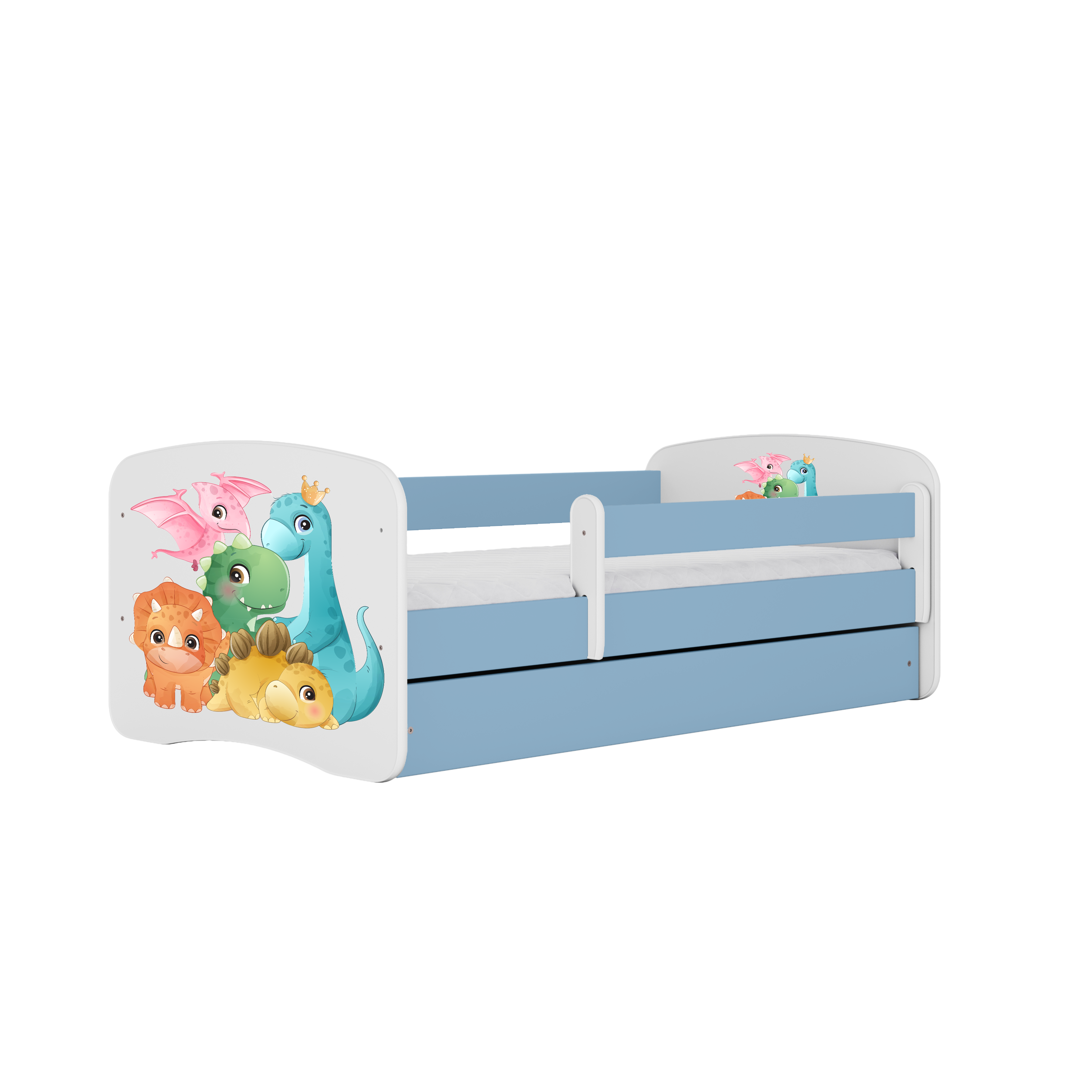 Lit enfant 80 x 160 cm, motif Dinosaure, vue 1