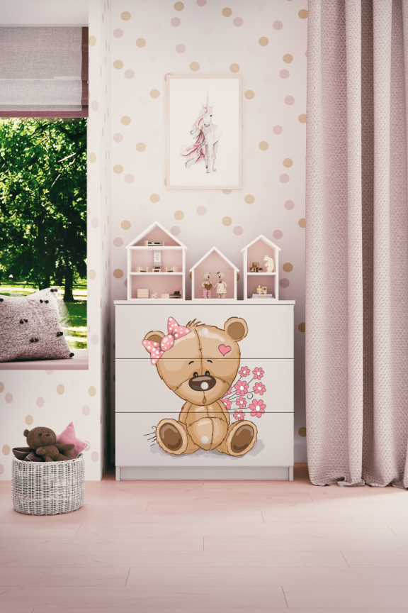 Kinderkommode Weiß