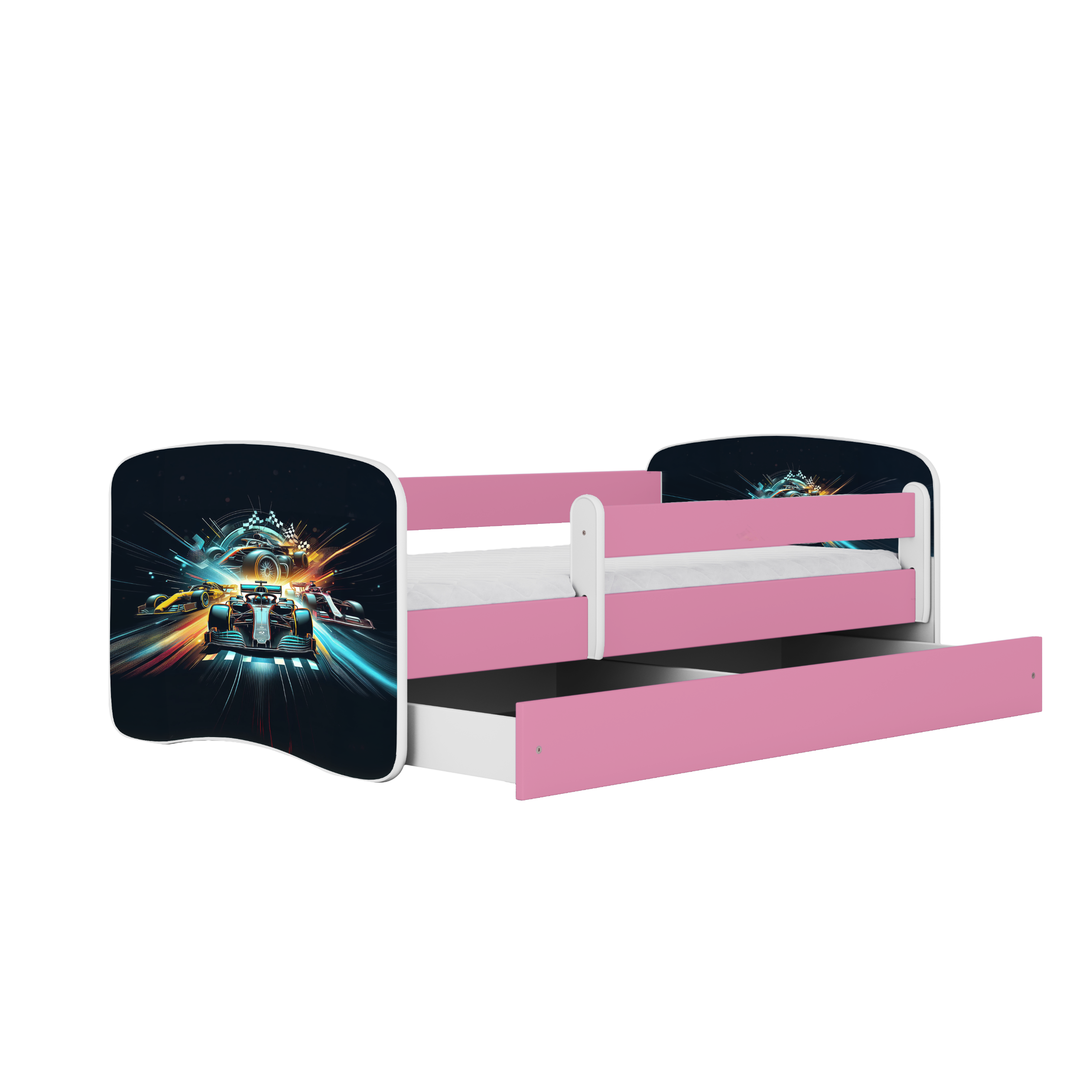Lit enfant rose