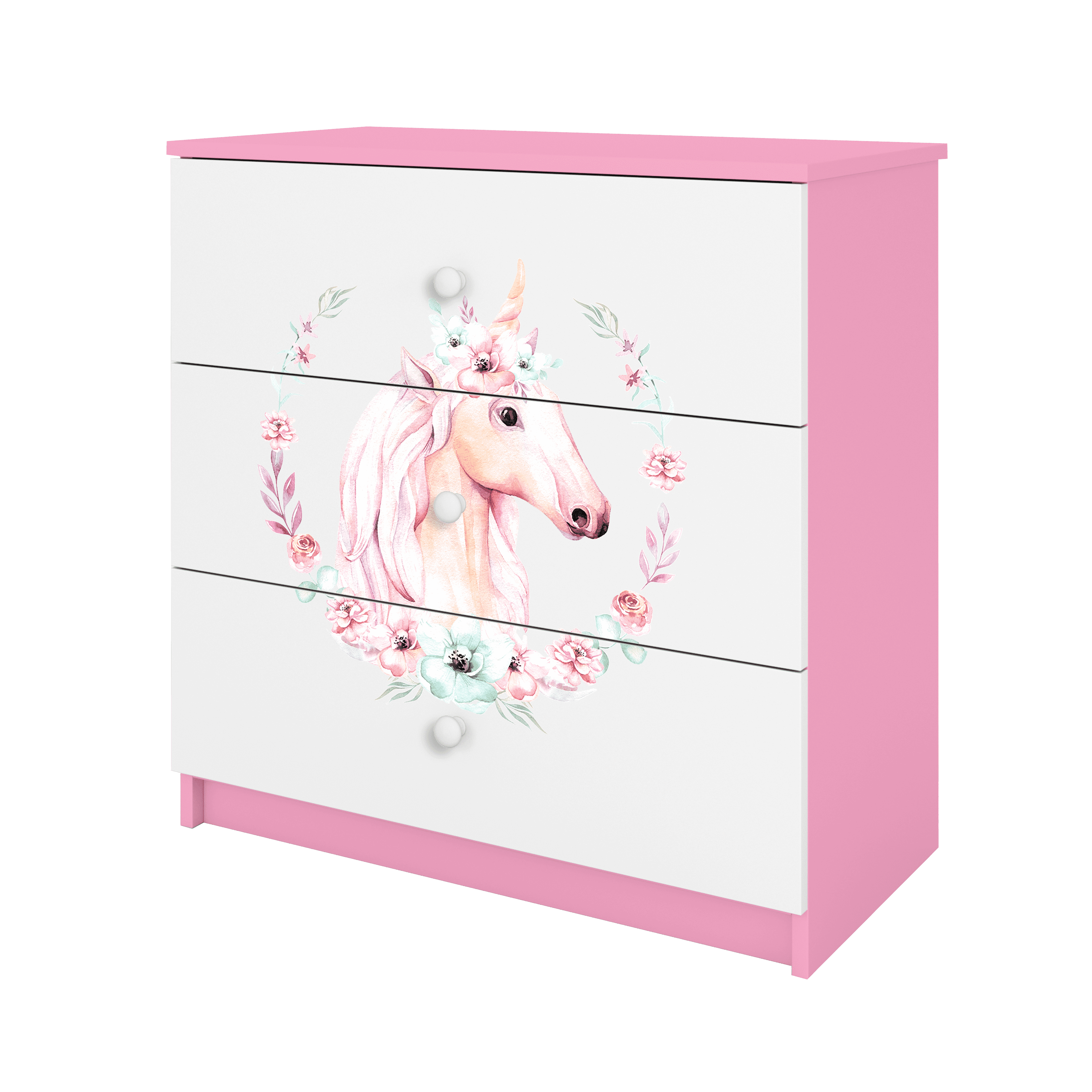 Kinderkommode Rosa