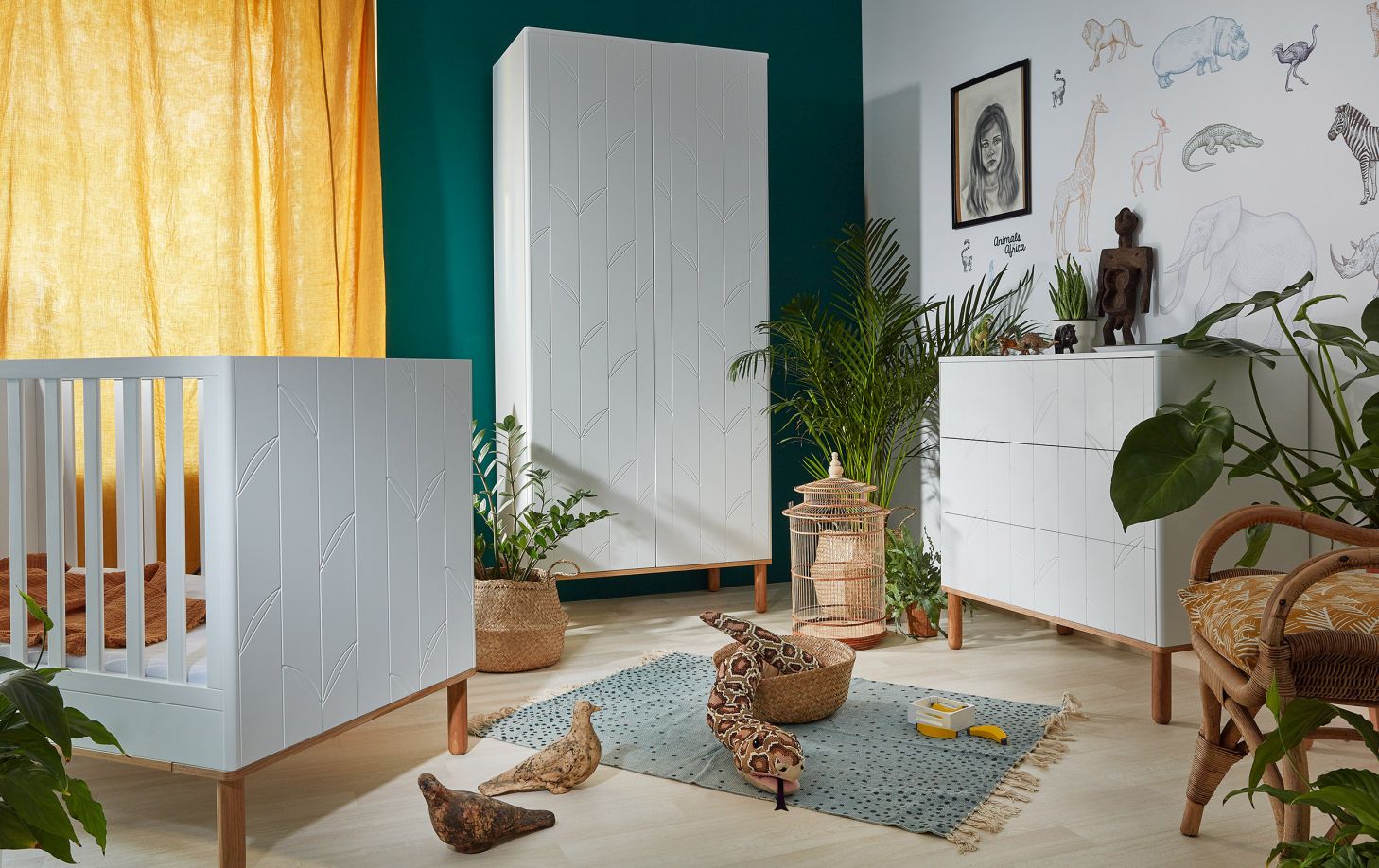 Commode enfant chêne