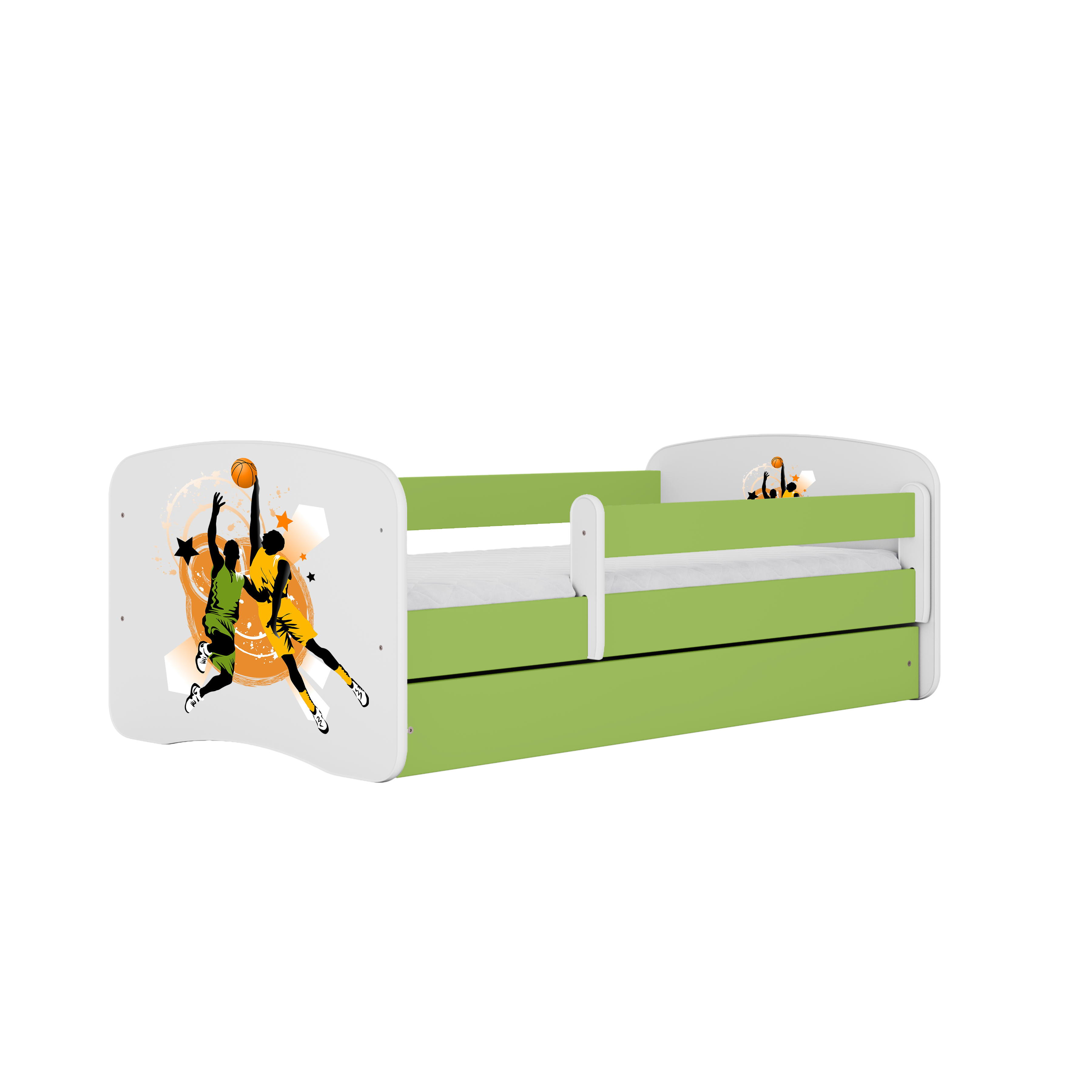 Lit enfant vert