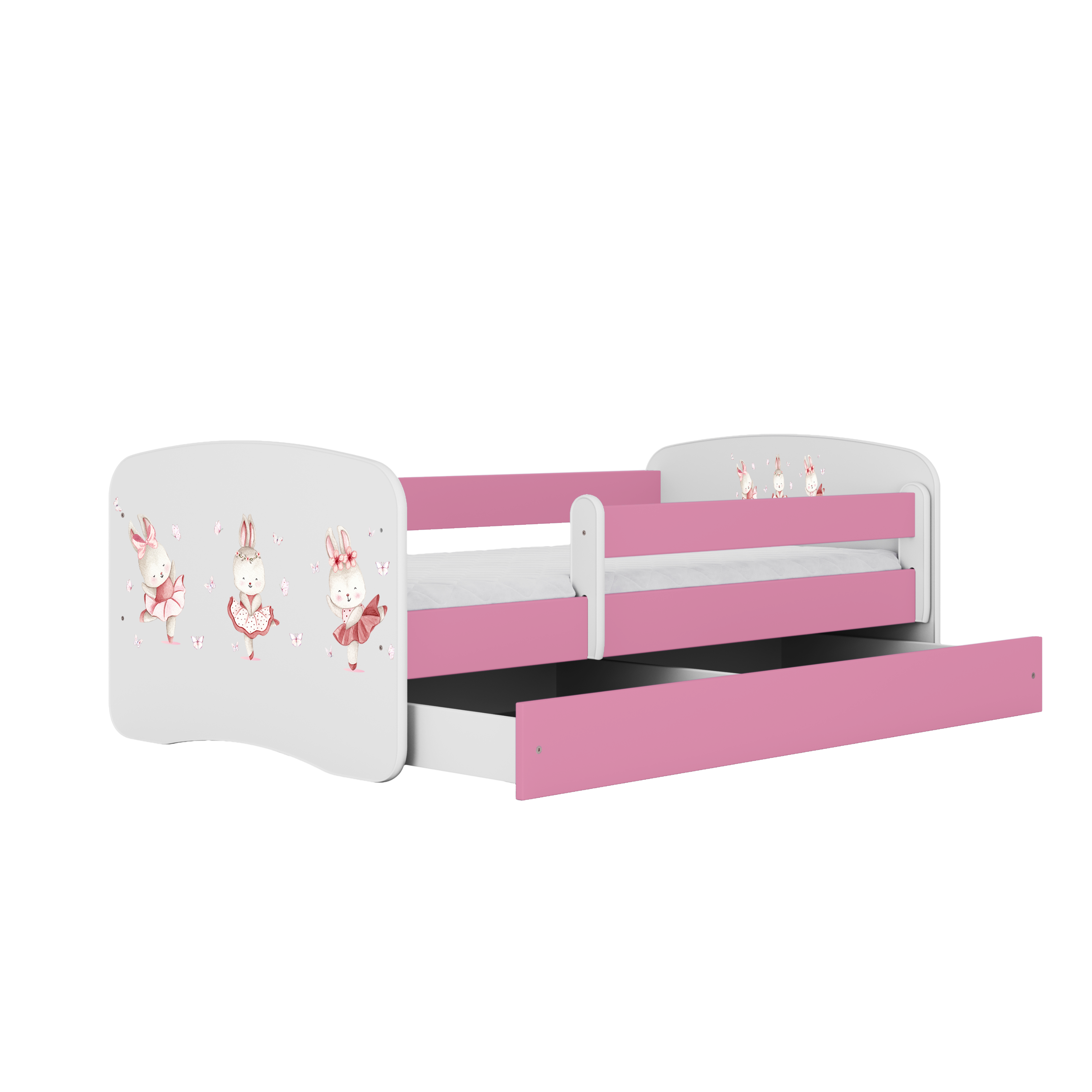 Lit enfant rose