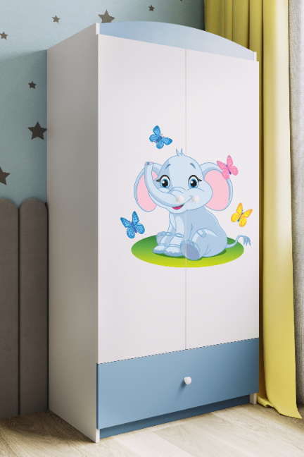 Armoire enfant bleu