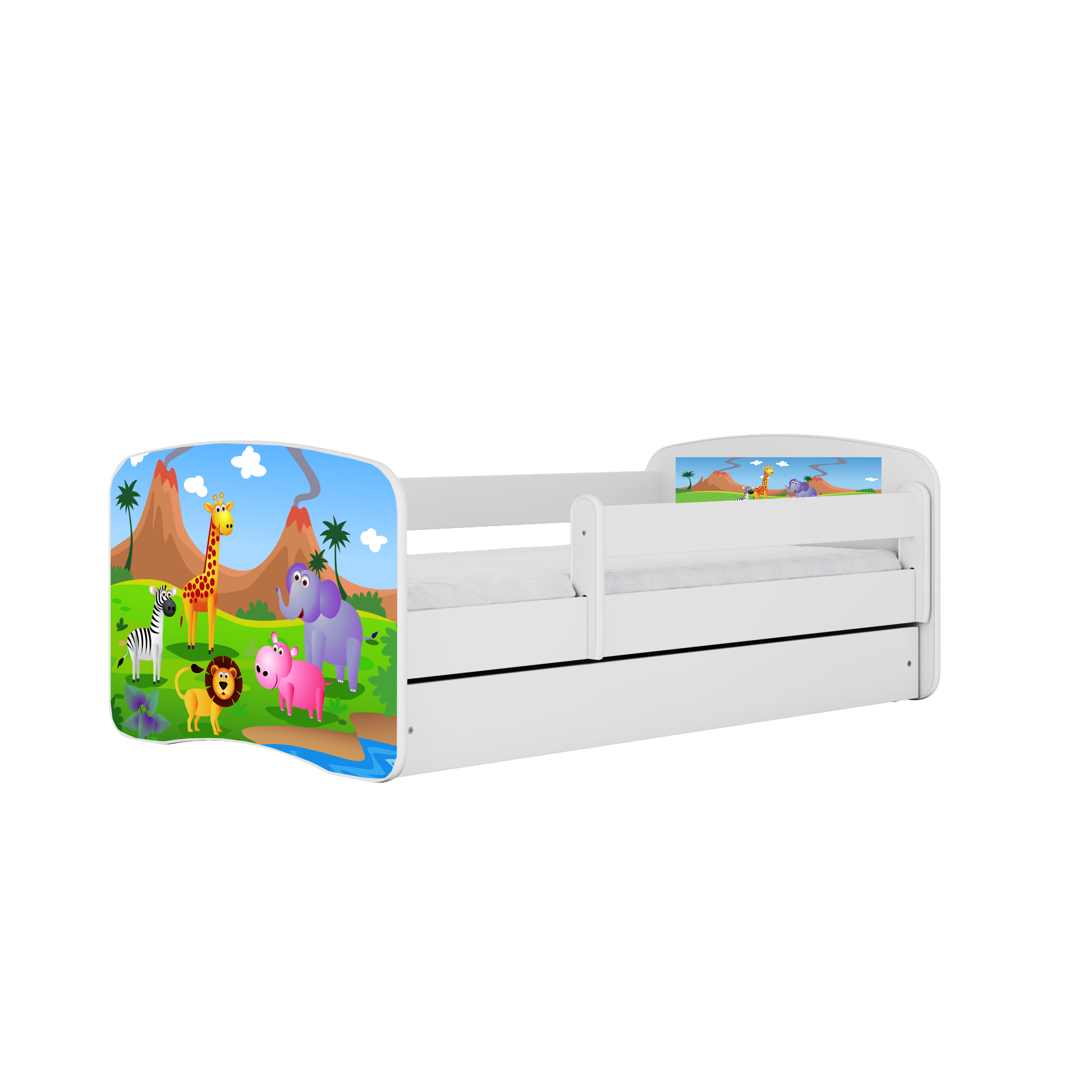 Lit enfant blanc