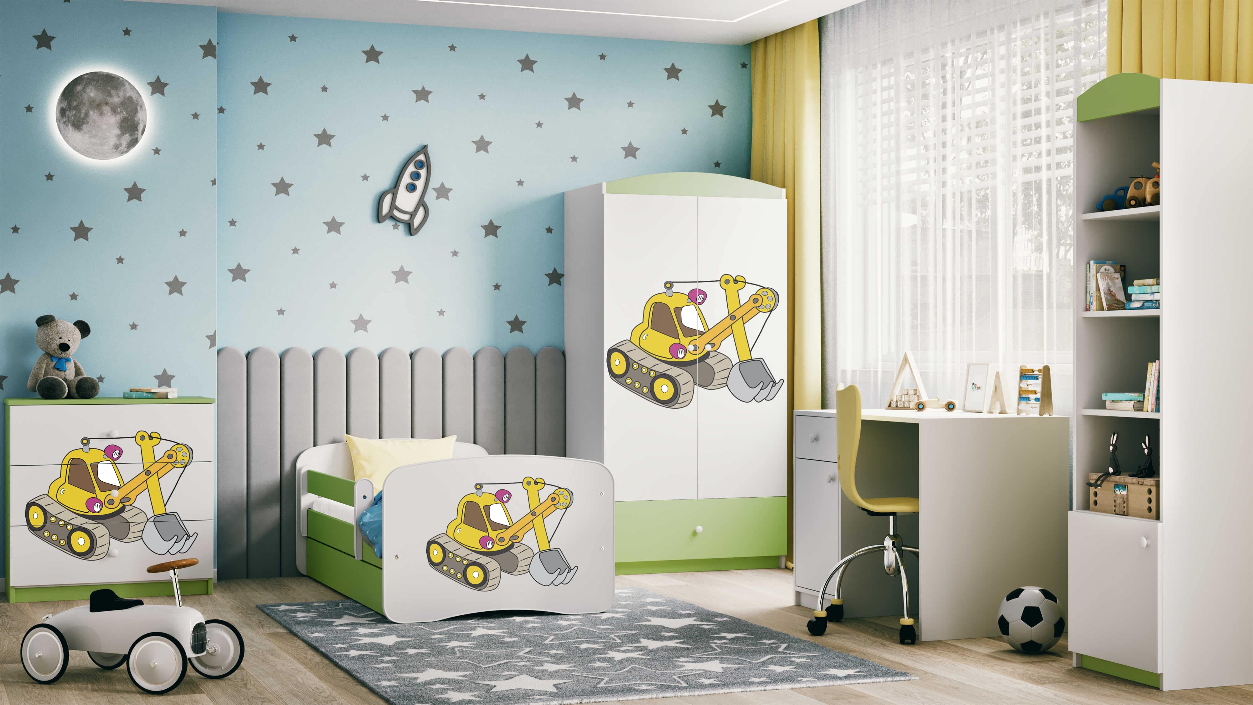 Kinderkommode Grün