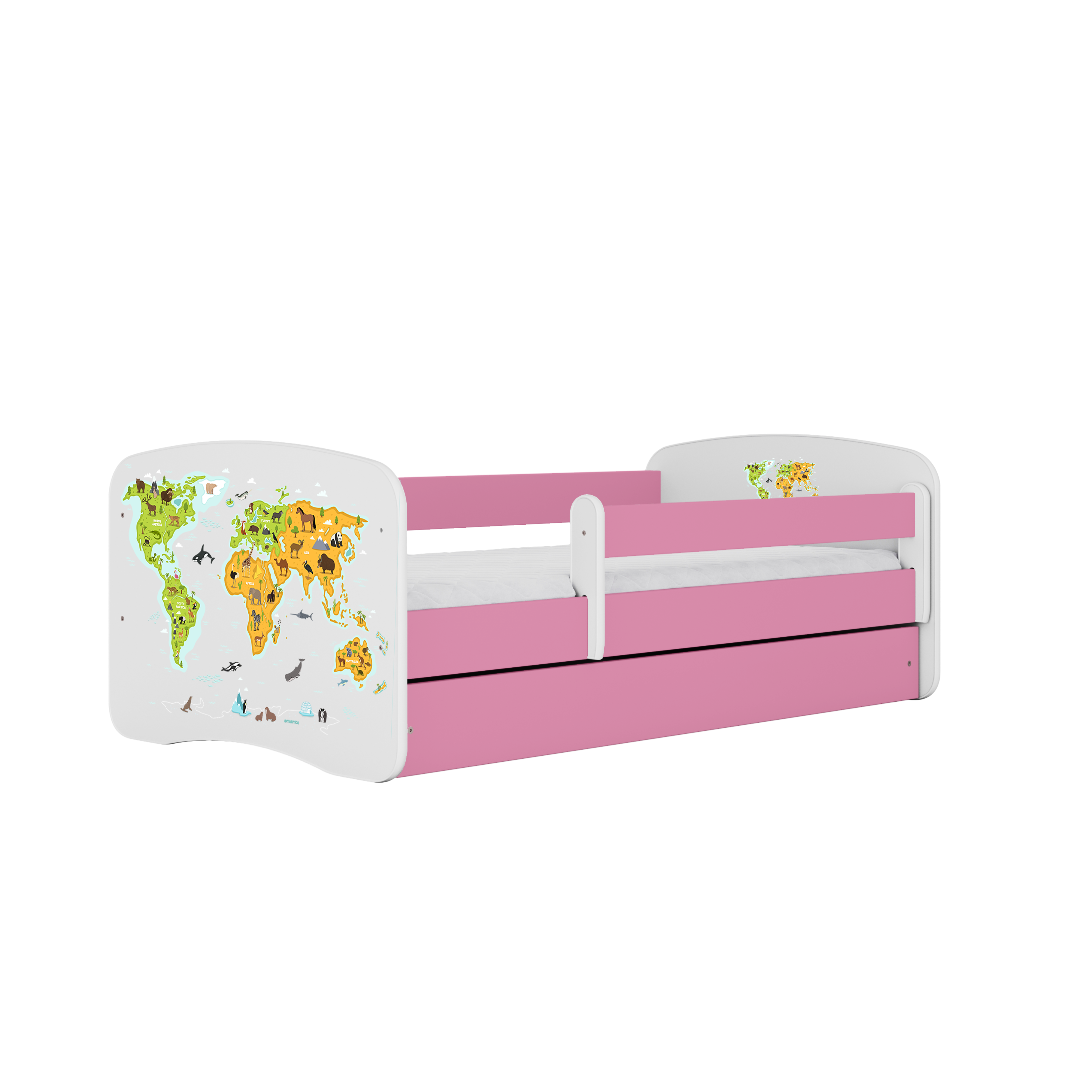 Lit enfant rose