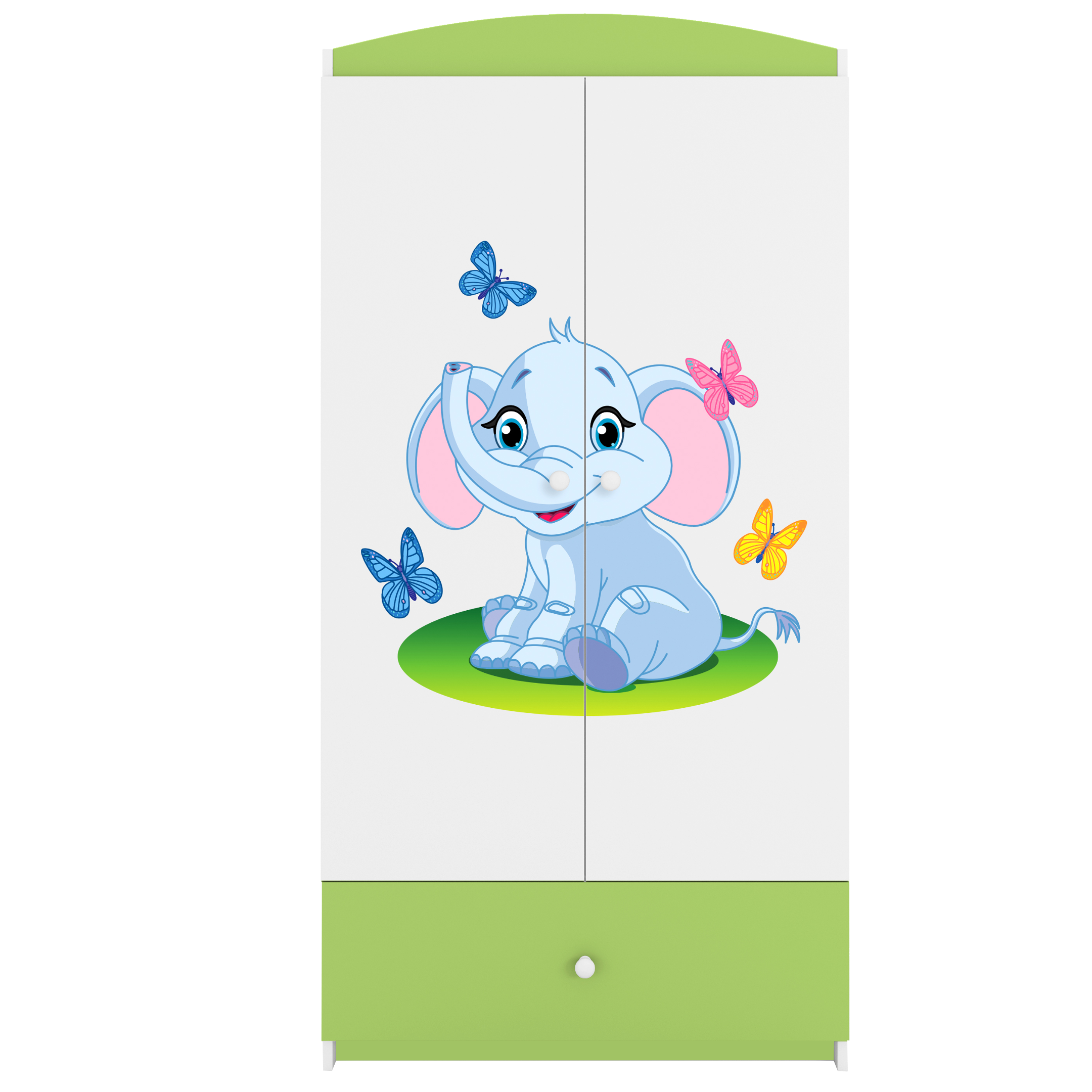 Armoire enfant vert