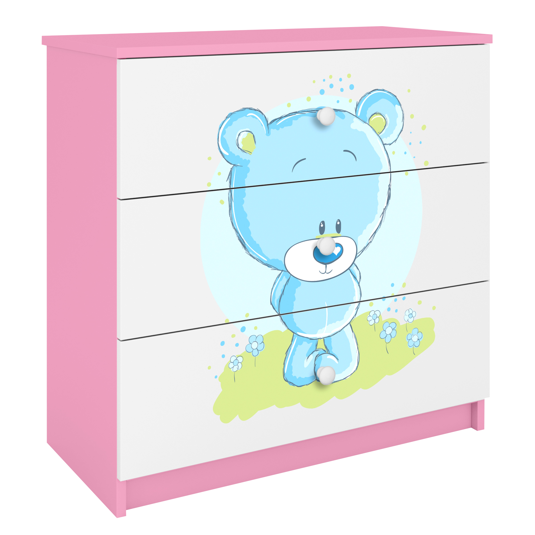 Kinderkommode Rosa