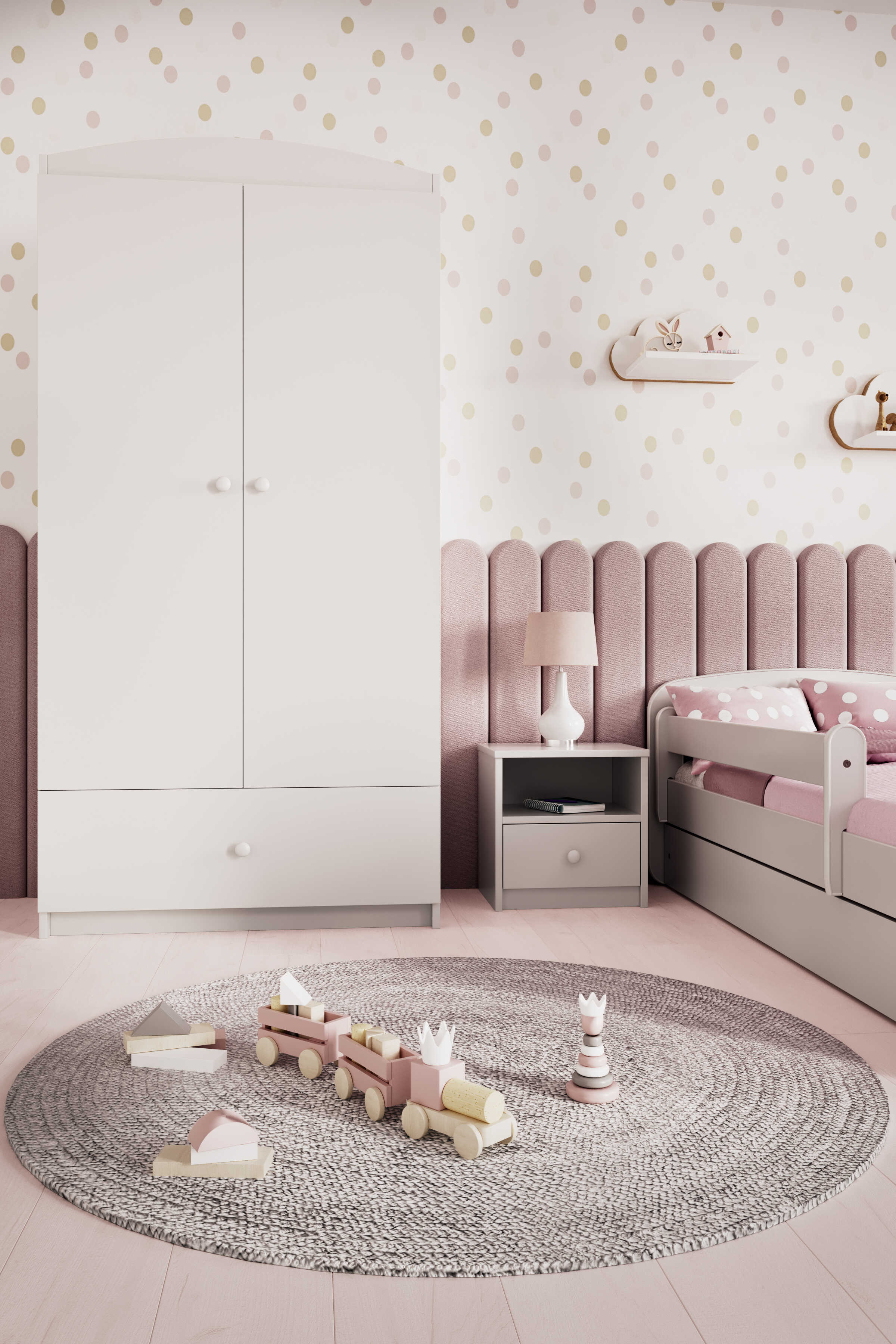 Armoire enfant blanc
