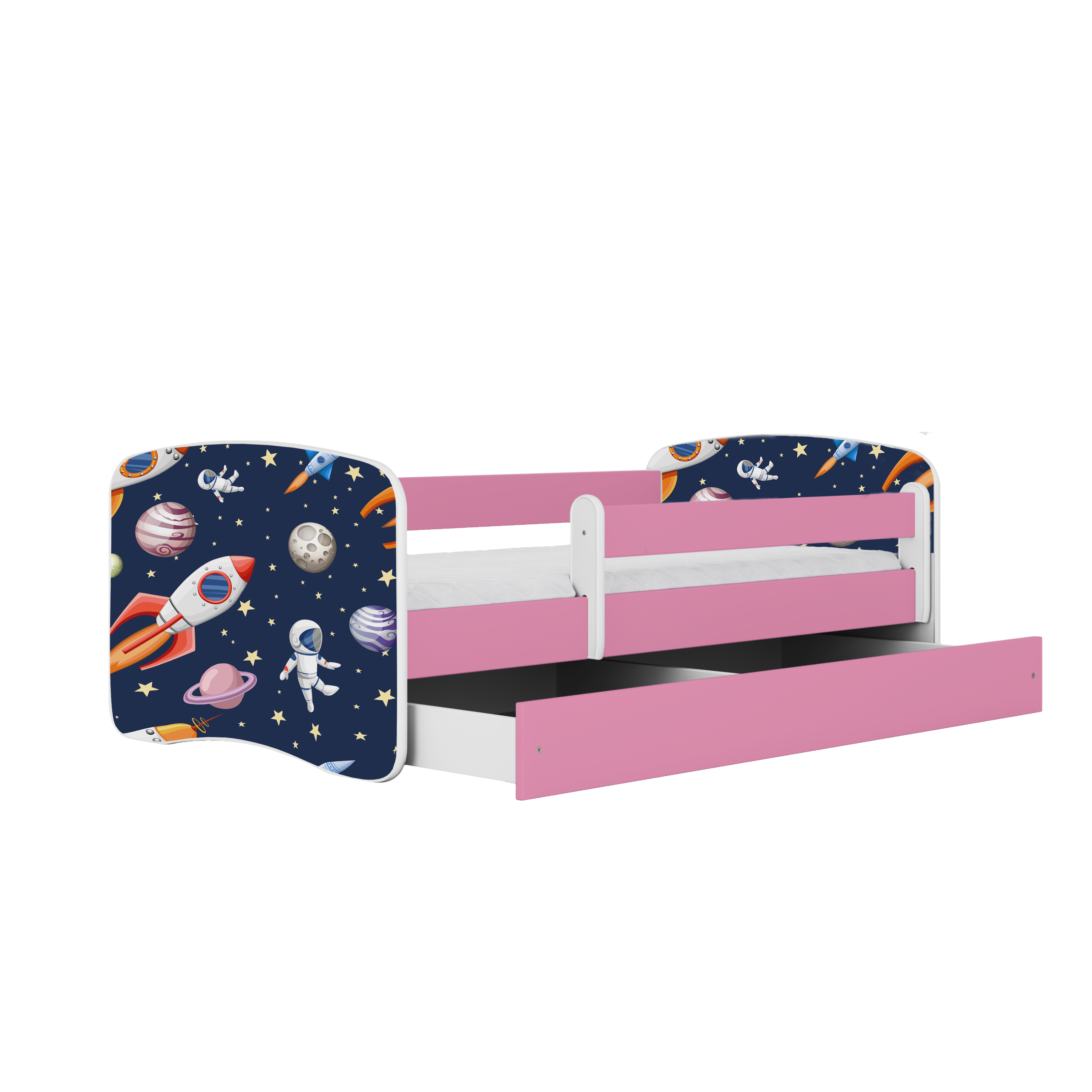 Lit enfant rose