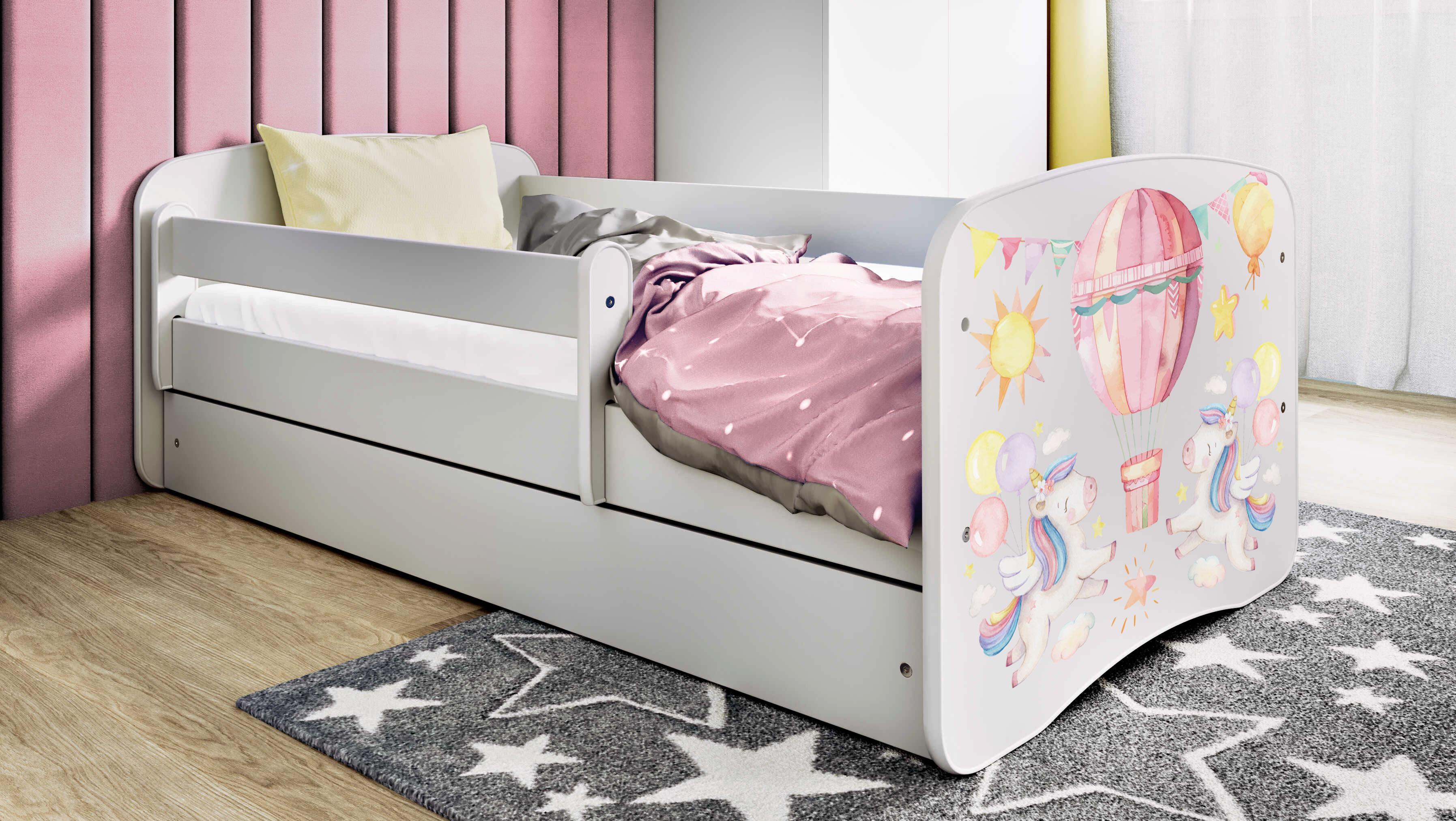 Lit enfant blanc